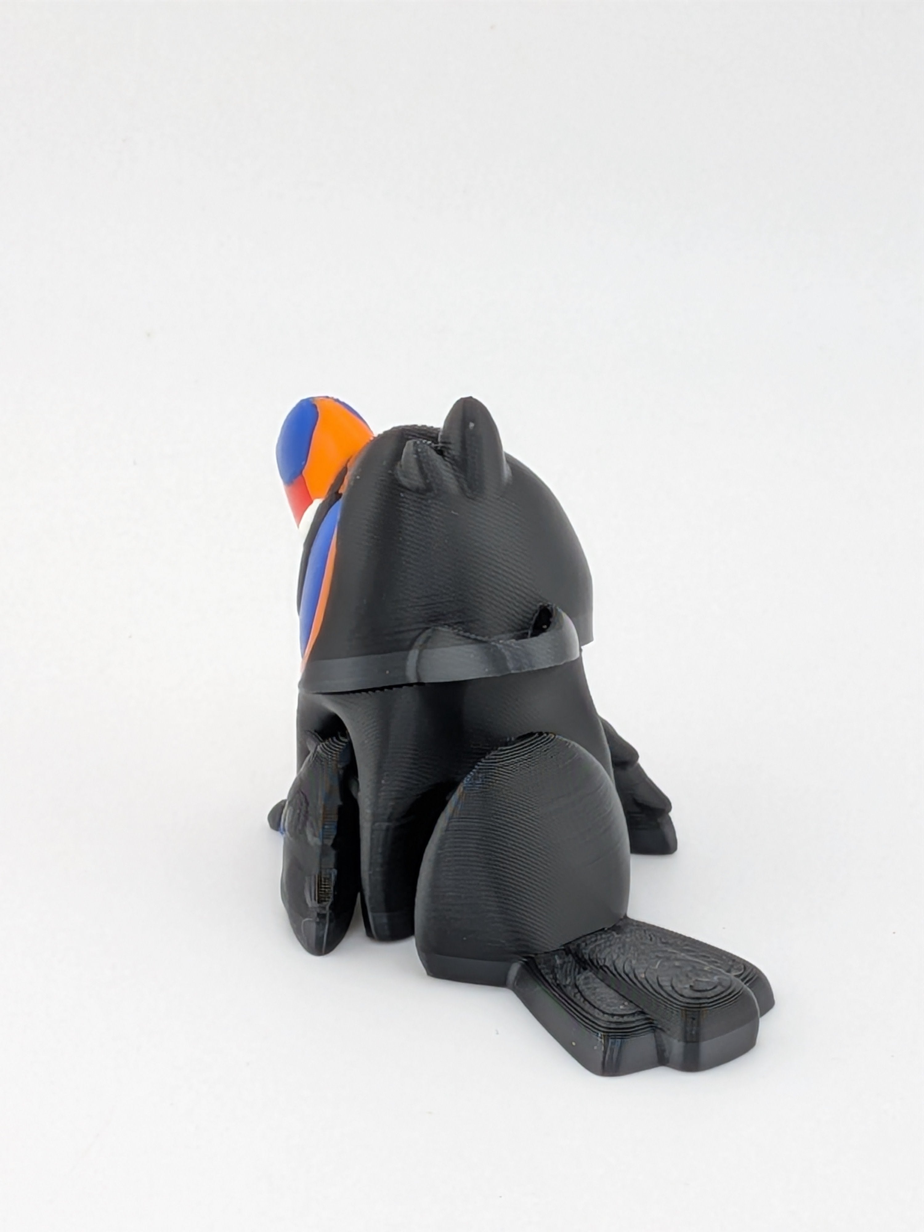 🦜✨ 2.5" Mini Flexi Toucan Keychain | Articulated "Tropical-Wiggle" Fidget Toy 🌴🌊