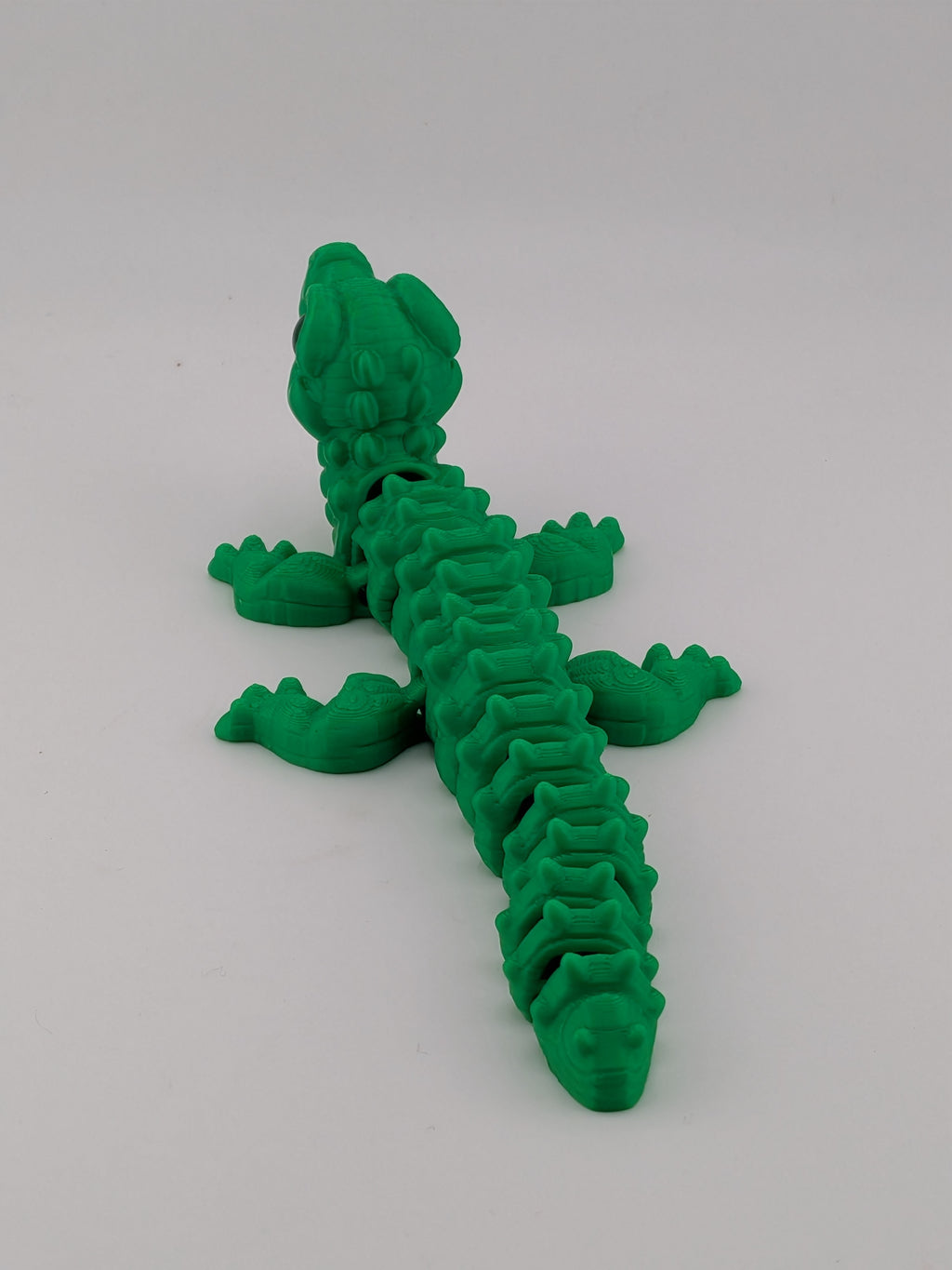 🐊✨ 6" Flexi Alligator with Glass Eyes | Articulated "Swamp-Wiggle" Fidget Toy 🌿👀