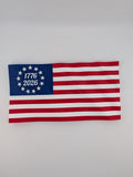 9 Inch Large USA 250th Anniversary Flag Waving Commemorative Wall Art