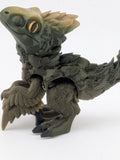 3.5 Inch Articulated Pyroraptor Dinosaur Camo and Pastel Rainbow Filament Toy