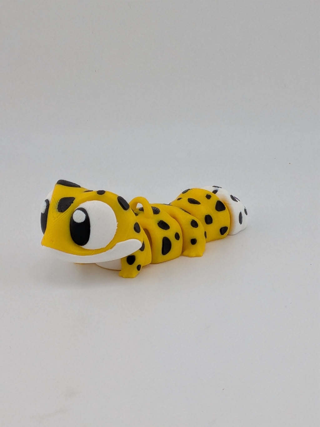3.25 Inch Flexi Gecko Keychain Articulated Lizard Fidget Toy