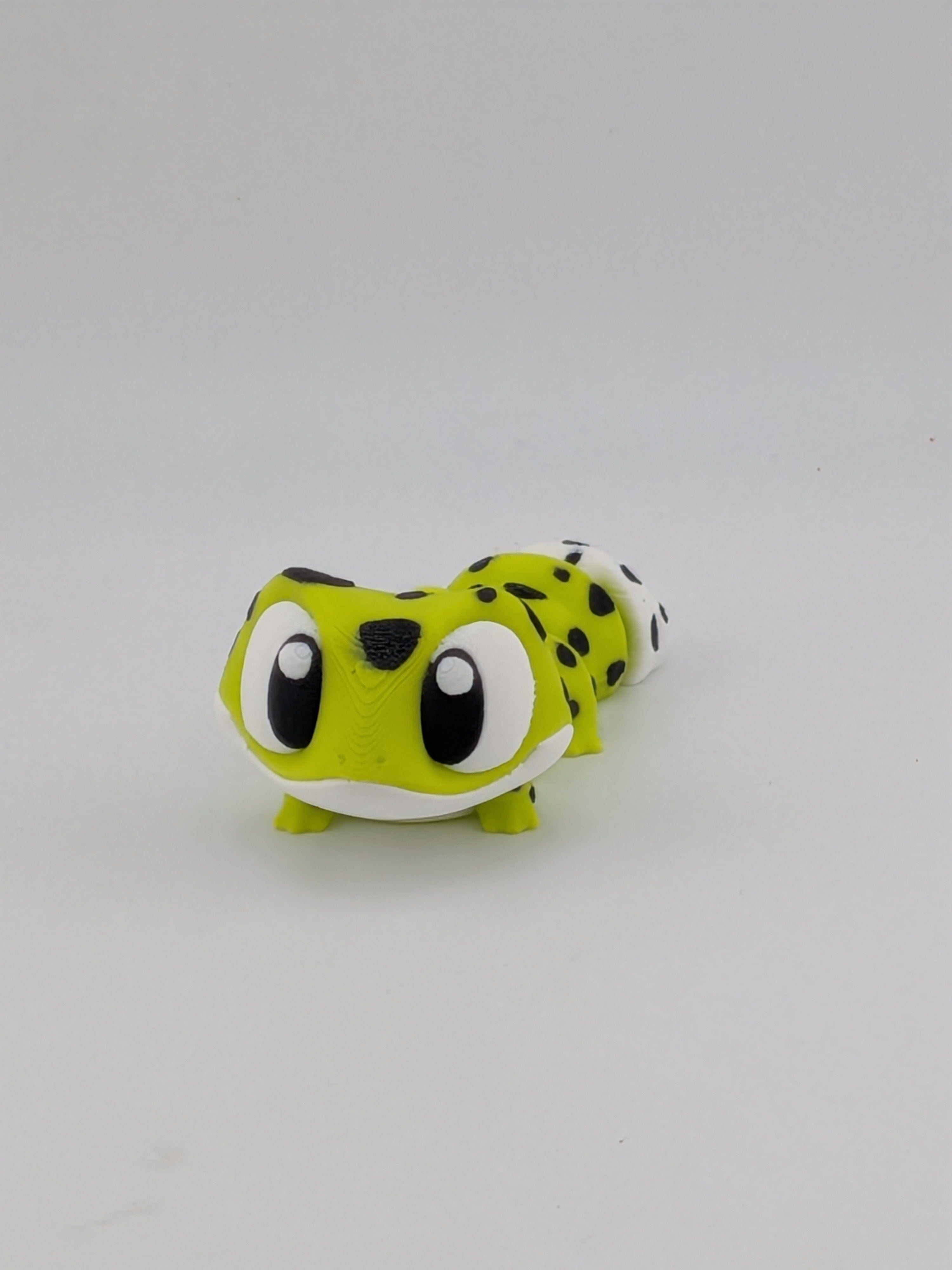3.25 Inch Flexi Gecko Keychain Articulated Lizard Fidget Toy