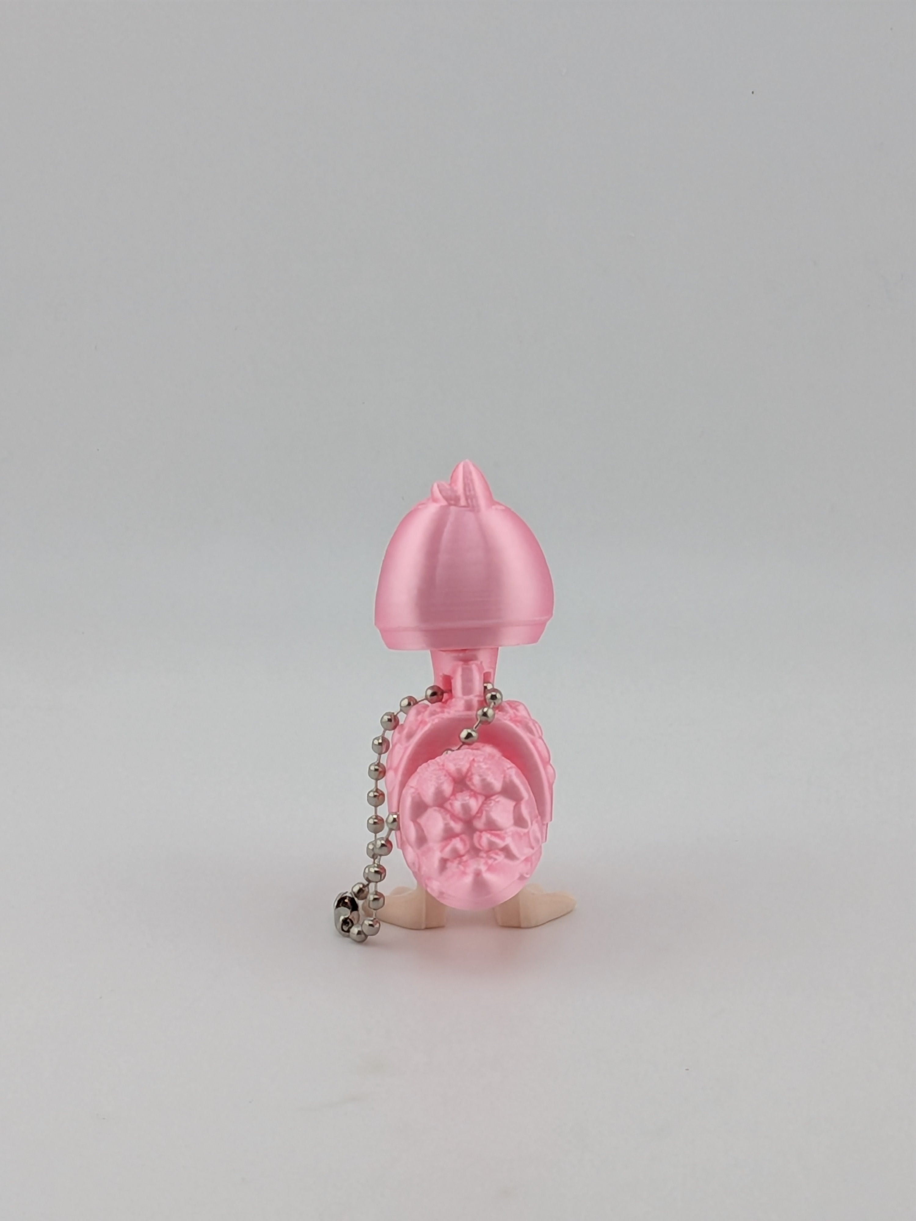 🦩💖 Mini Flexi-Flamingo Keychain Buddy! ✨ 2.38" Articulated "Strut-Star" Bag Charm 🌴🩰