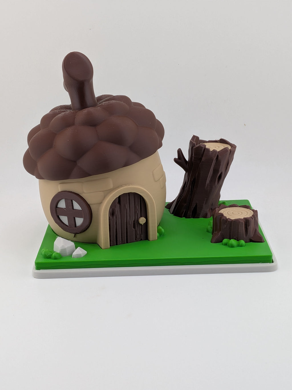 🐿️🏠 Spring Acorn Squirrel Habitat! 🌿 5-Piece Woodland Playset & Desk Decor ✨🌰