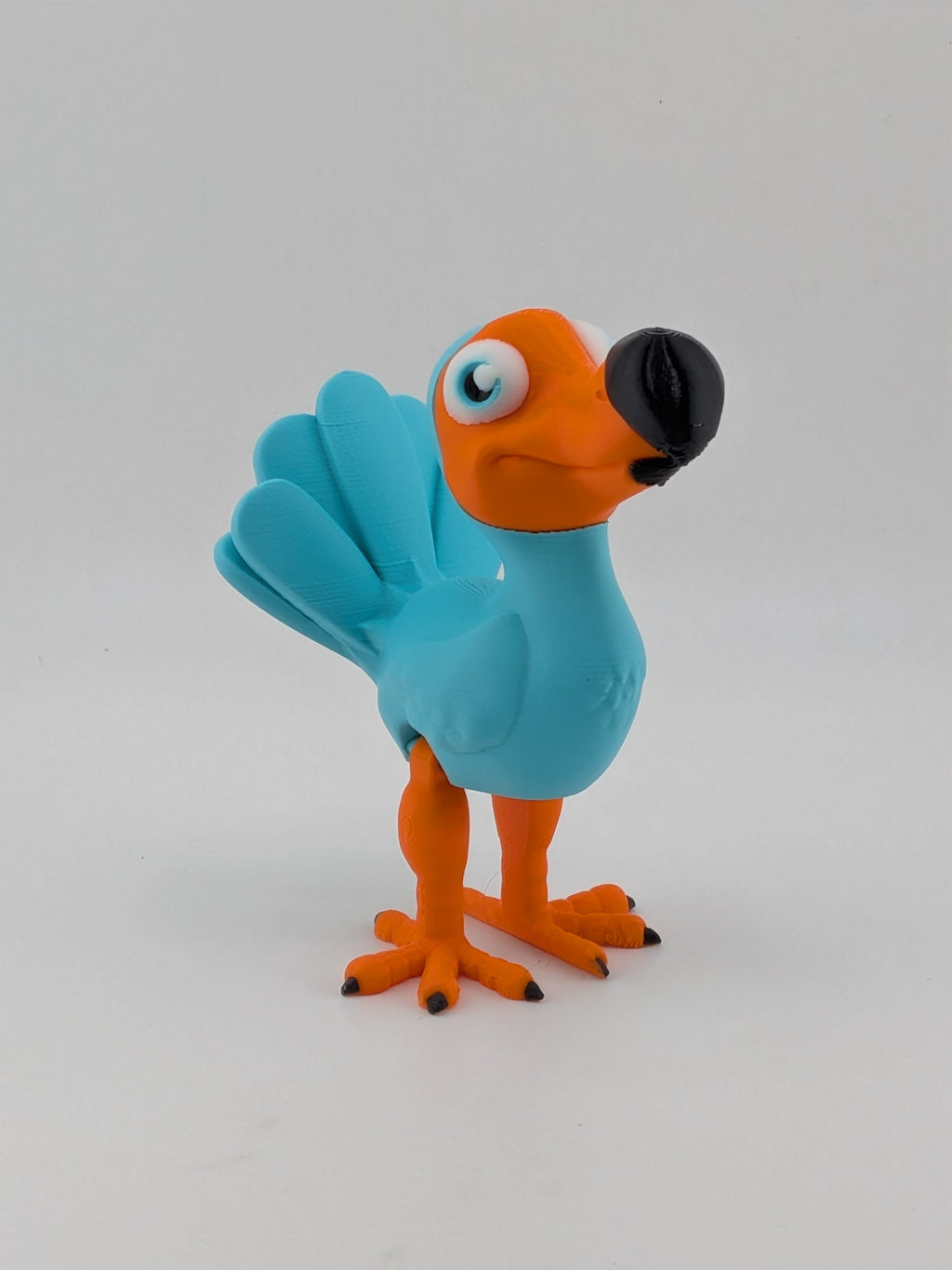 3.5 Inch Large Dodo Bird 3D Printed Desk Pet Stylized Extinct Animal Figurine