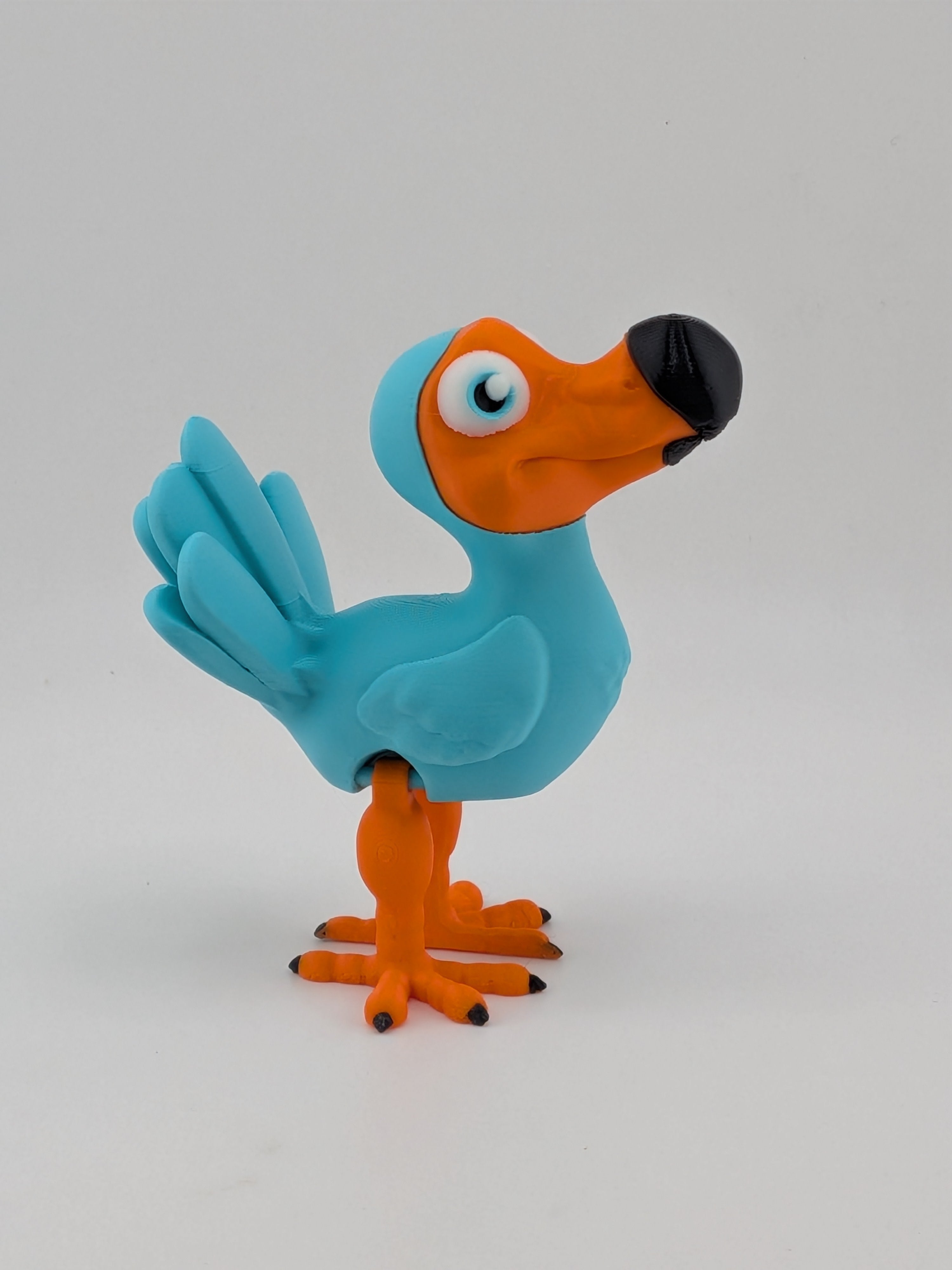 3.5 Inch Large Dodo Bird 3D Printed Desk Pet Stylized Extinct