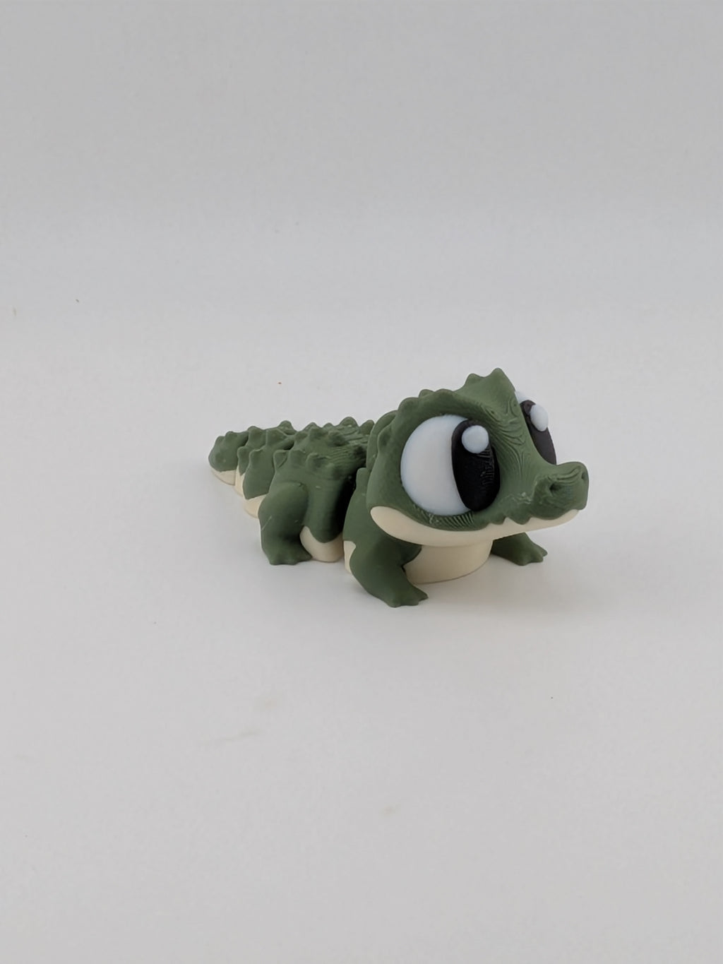 🐊🔑 3.5" Flexi Crocodile Keychain Buddy! ✨ Articulated "Gator" Bag Charm 🛶🌀