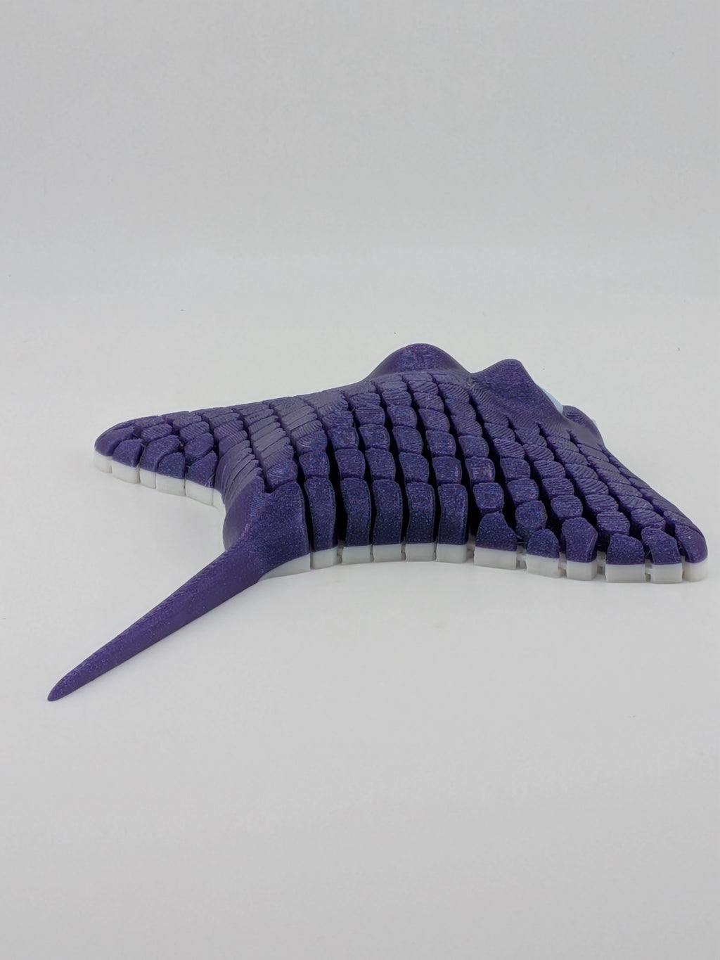 🌊✨ 6.5" Sea-Glider Manta Ray | Articulated "Liquid-Motion" Ocean Fidget 🦈🐚