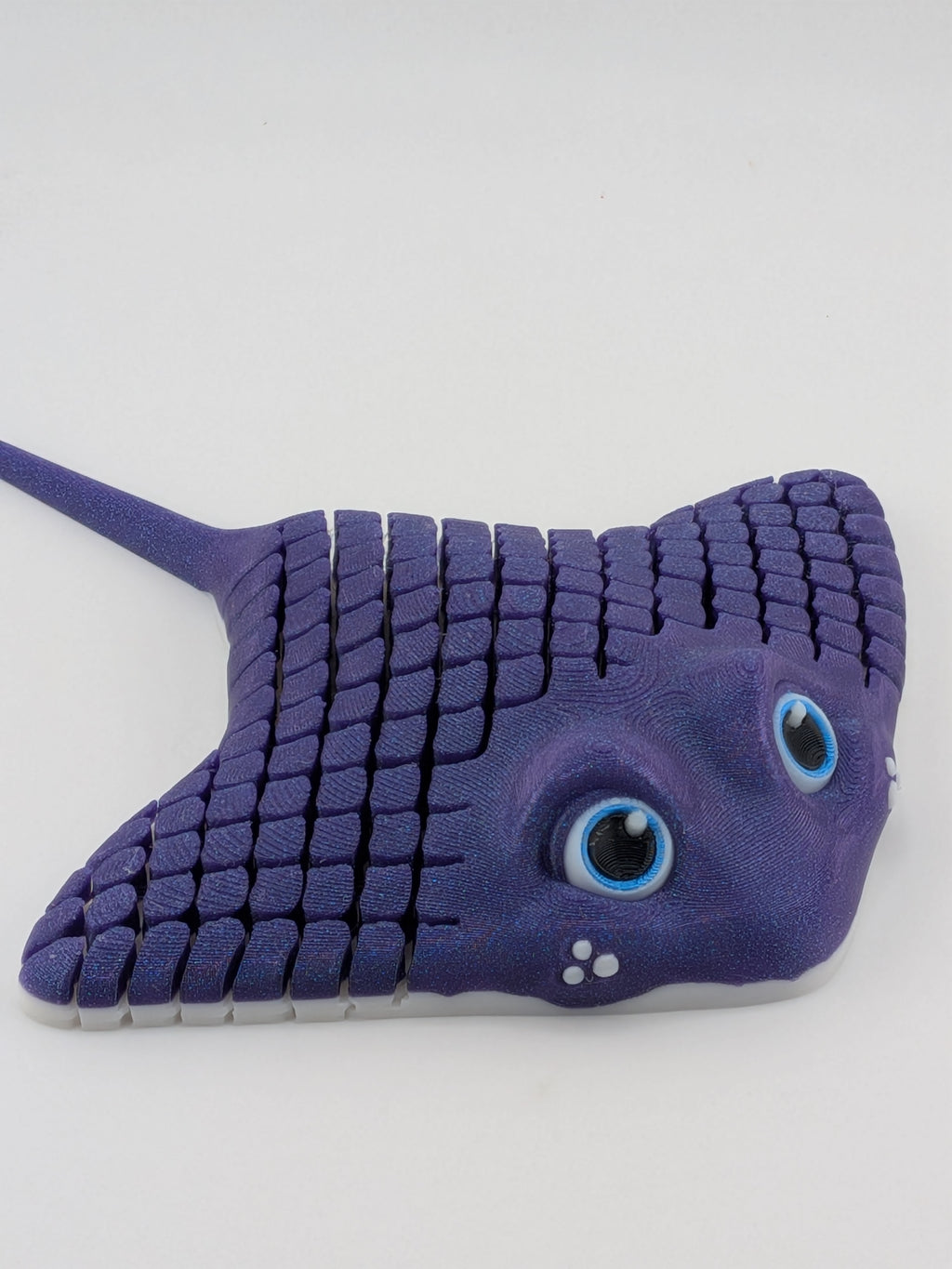 🌊✨ 6.5" Sea-Glider Manta Ray | Articulated "Liquid-Motion" Ocean Fidget 🦈🐚