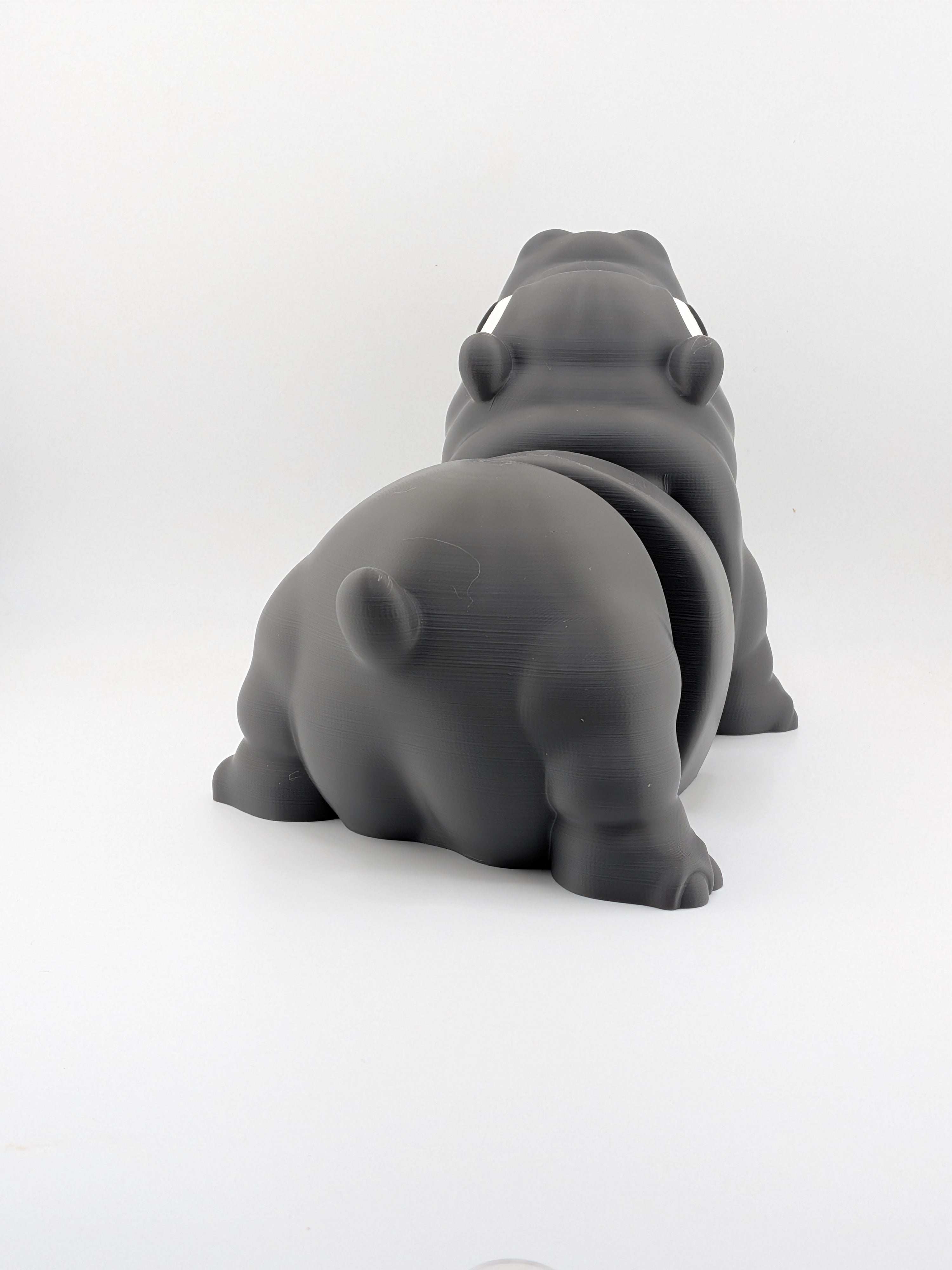 HIPPOさま 1 7.5 Inch Expressive Hippo Articulated Flexi Desk Pet Hungry