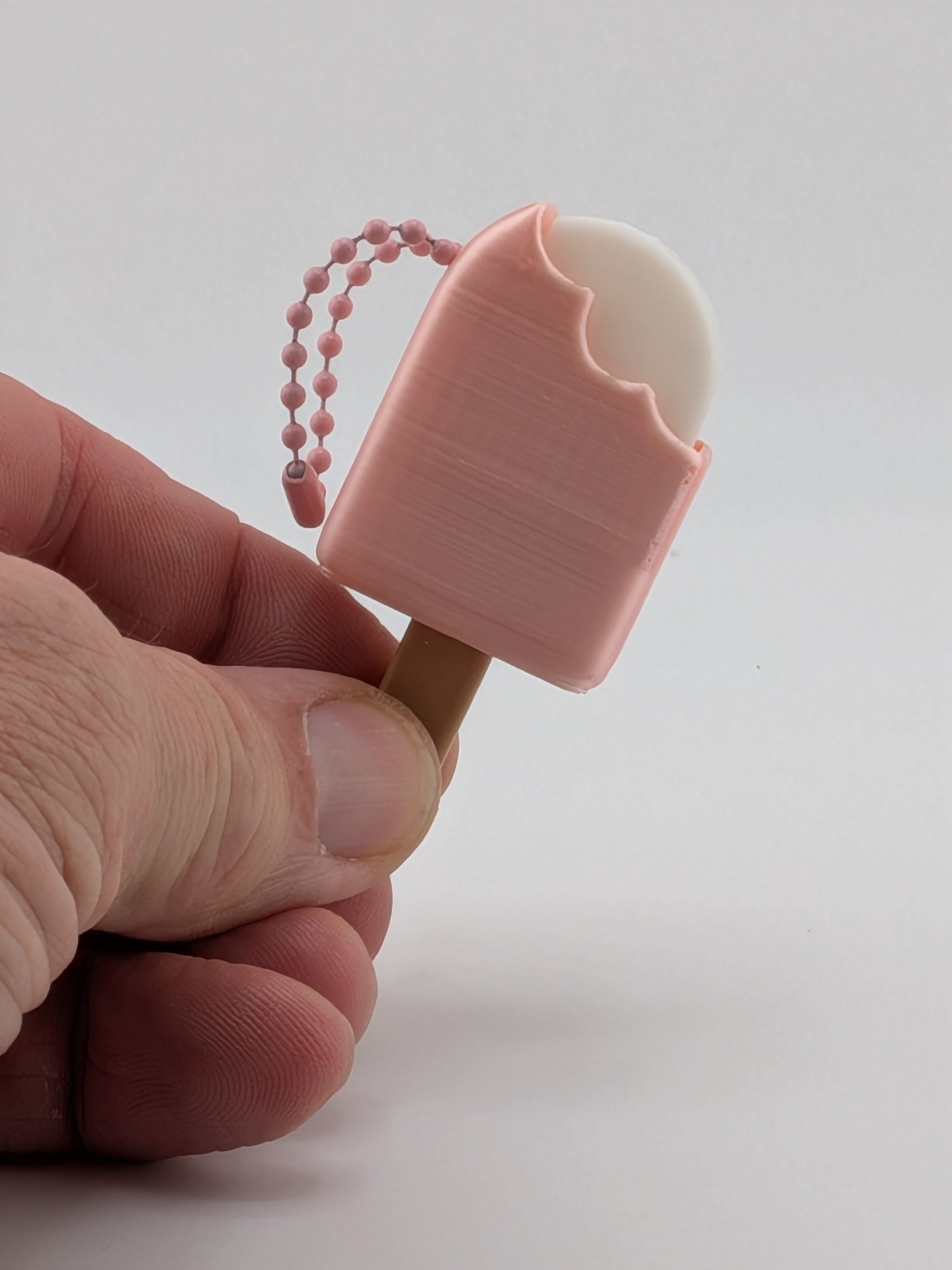 Ice Cream Fidget Keychain Clicker Sweet Treat Toy