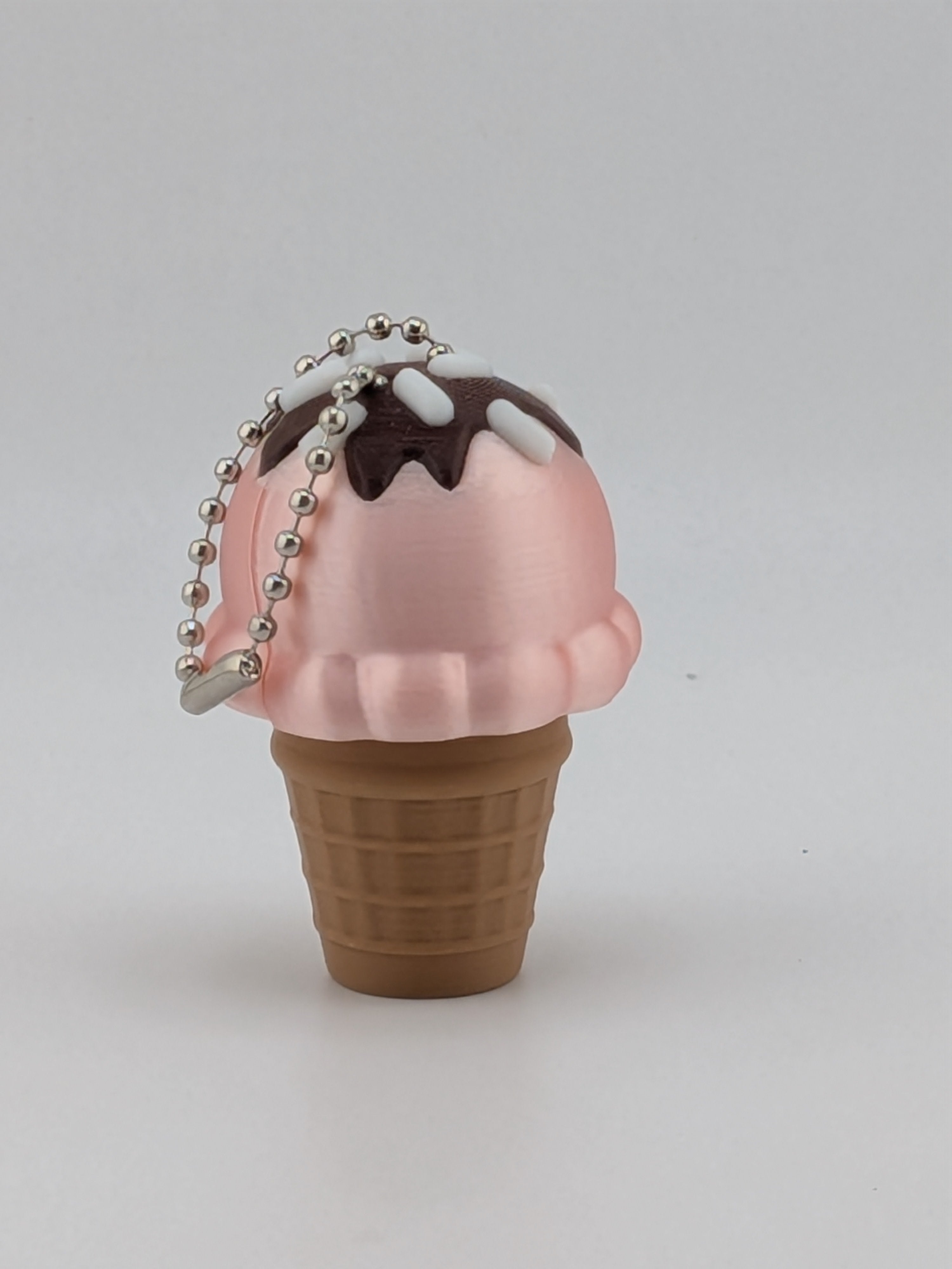 Ice Cream Fidget Keychain Clicker Sweet Treat Toy
