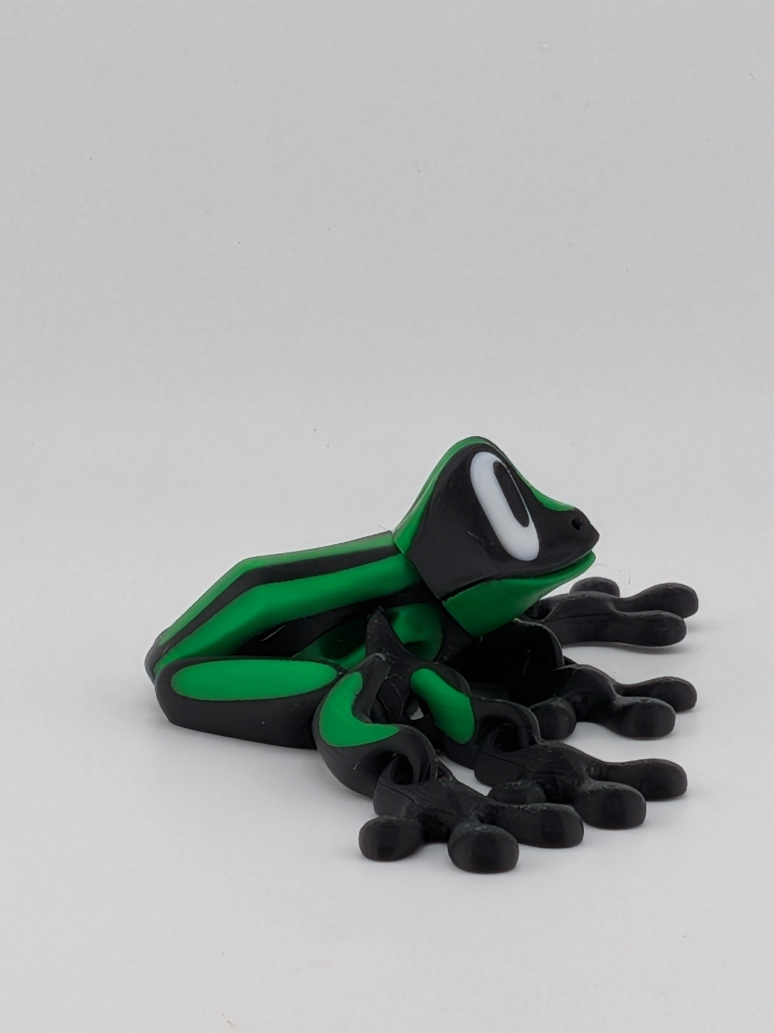 🐸🧲 Magnetic Flexi-Frog | 6-Point Grip Articulated Fidget | New "Venom" Colors! 🐍🟡