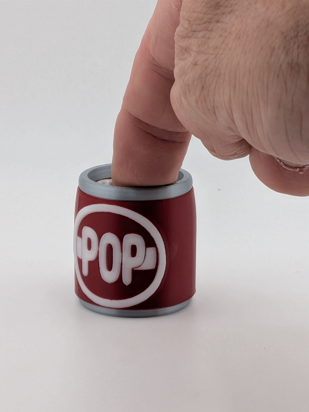 Soda Can Fidget Clicker Pop Tab Pocket Toy Mechanical Keyboard Switch