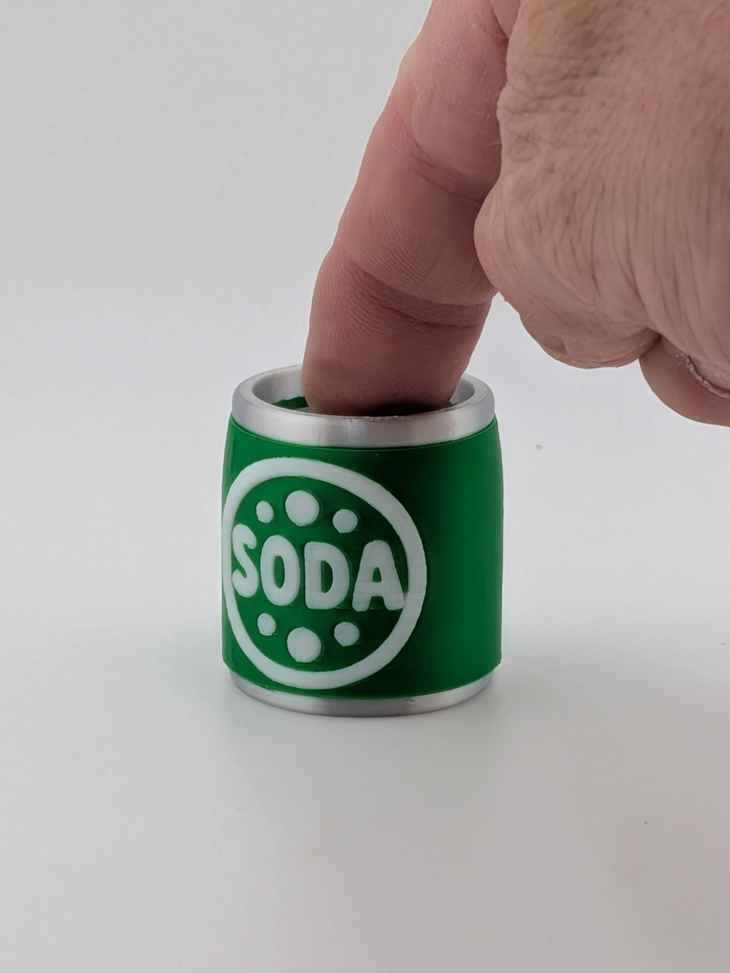 Soda Can Fidget Clicker Pop Tab Pocket Toy Mechanical Keyboard Switch