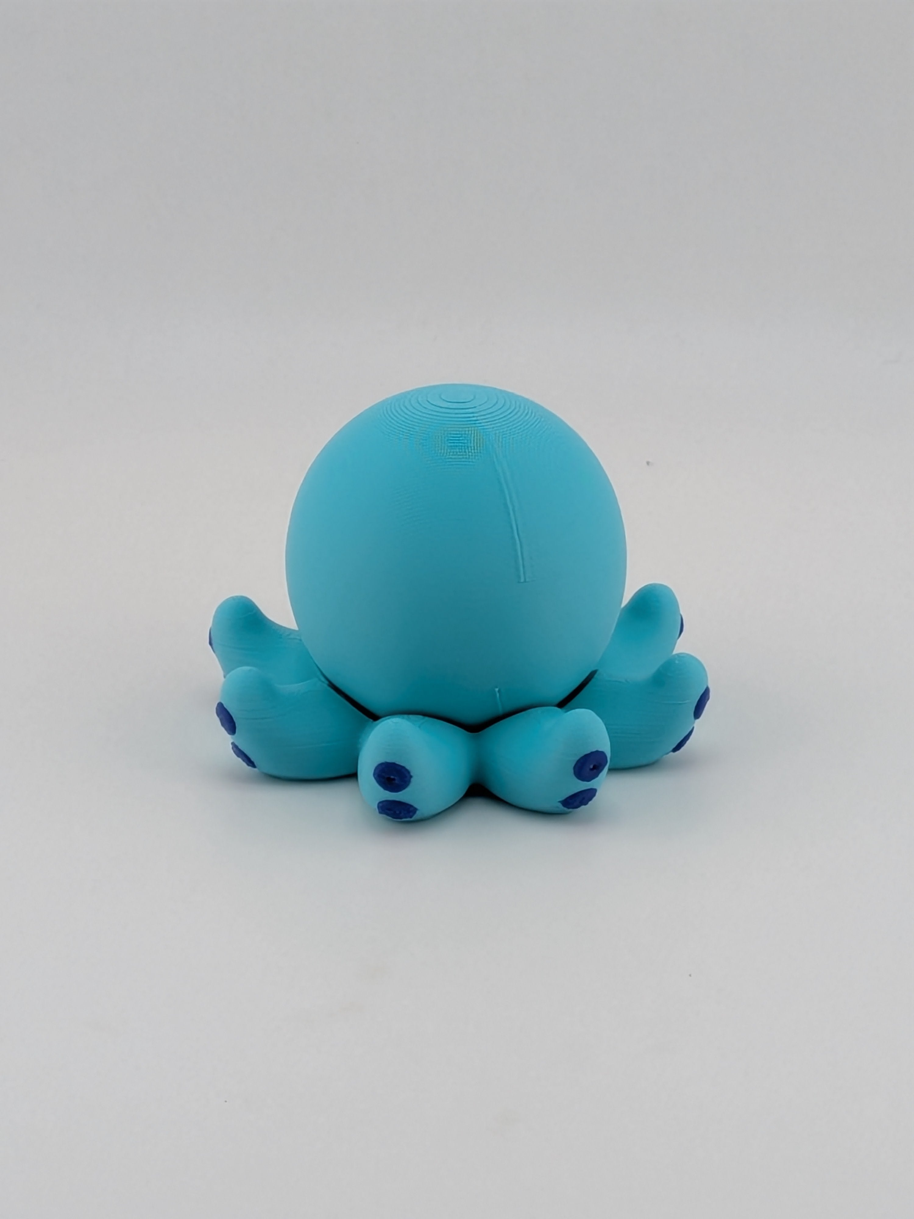 2.5" Spinning Octopus Fidget Toy Cute Ball Bearing Desk Spinner Multi-Color