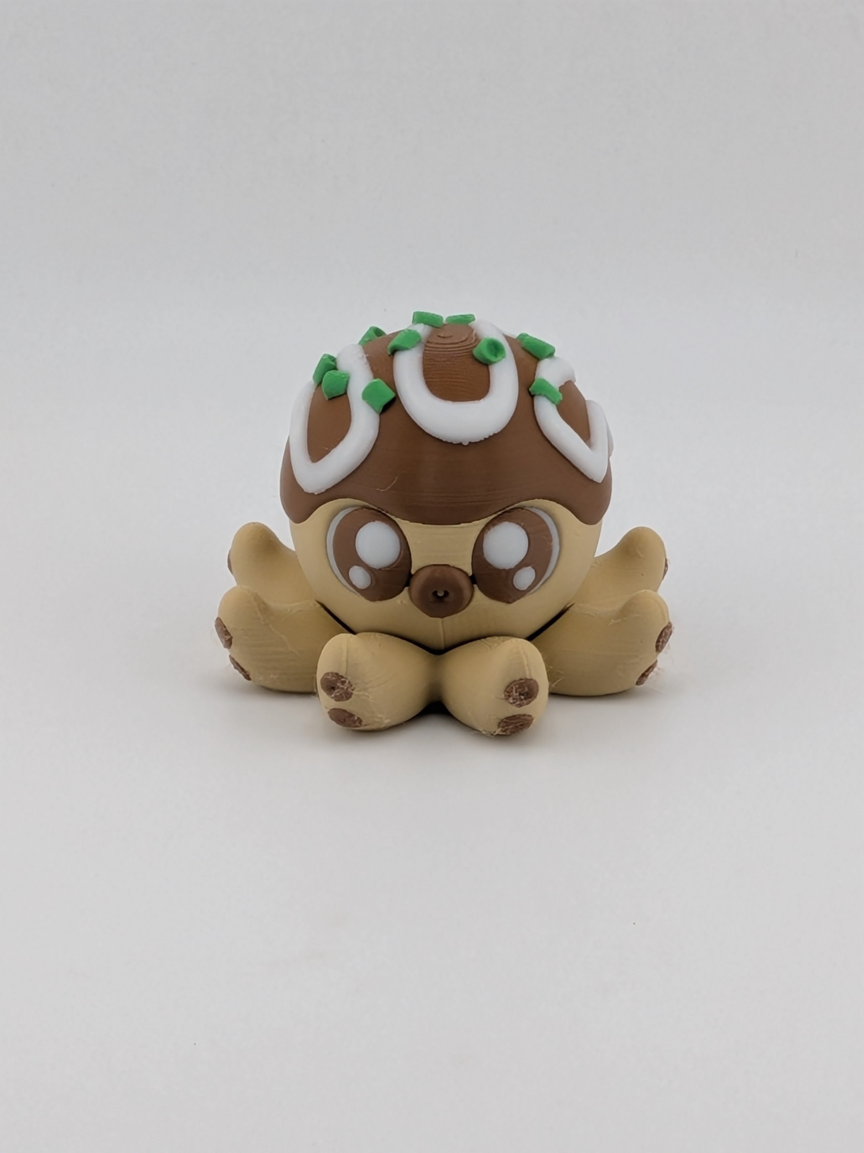 2.5" Spinning Octopus Fidget Toy Cute Ball Bearing Desk Spinner Multi-Color
