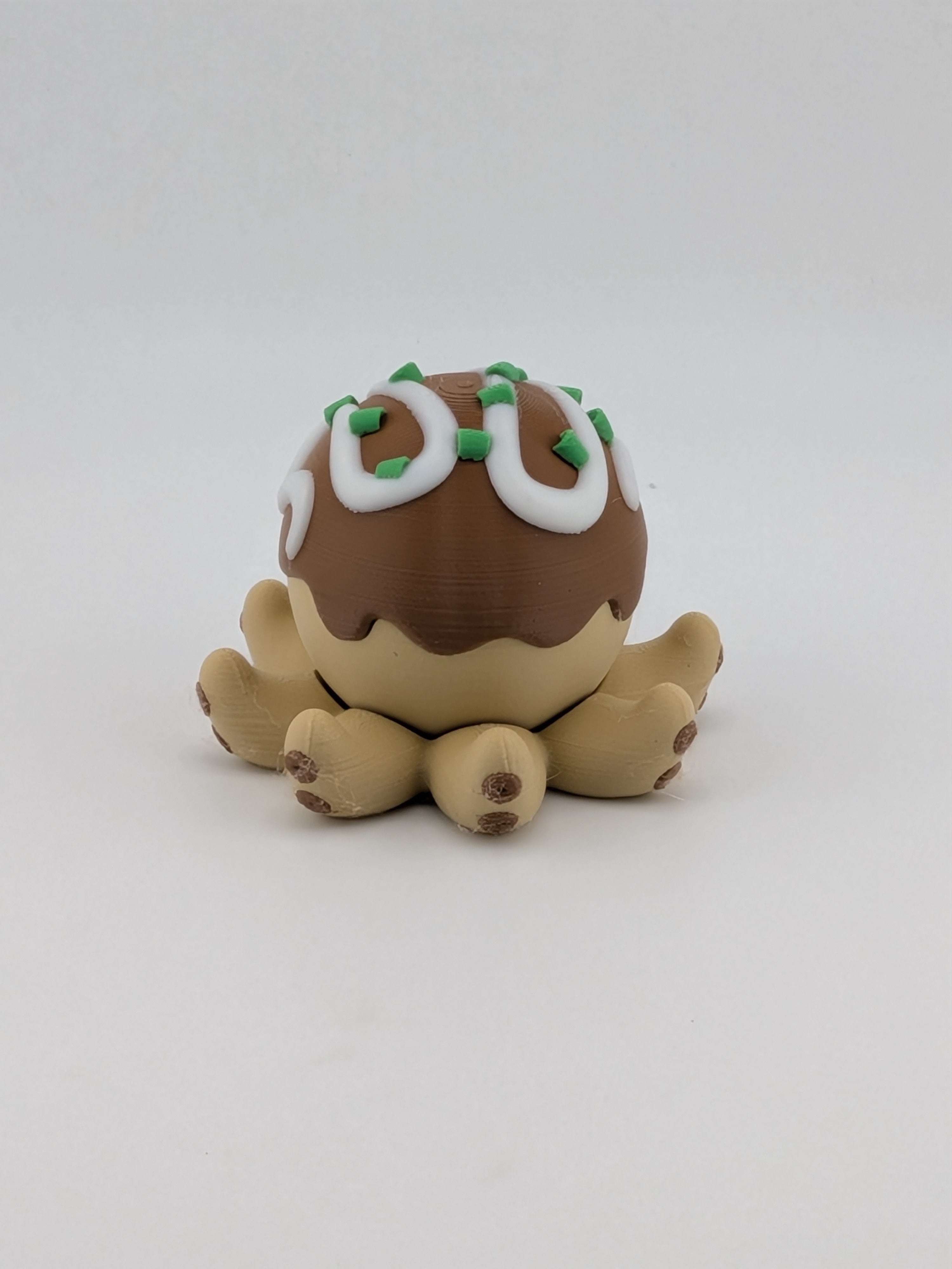 2.5" Spinning Octopus Fidget Toy Cute Ball Bearing Desk Spinner Multi-Color