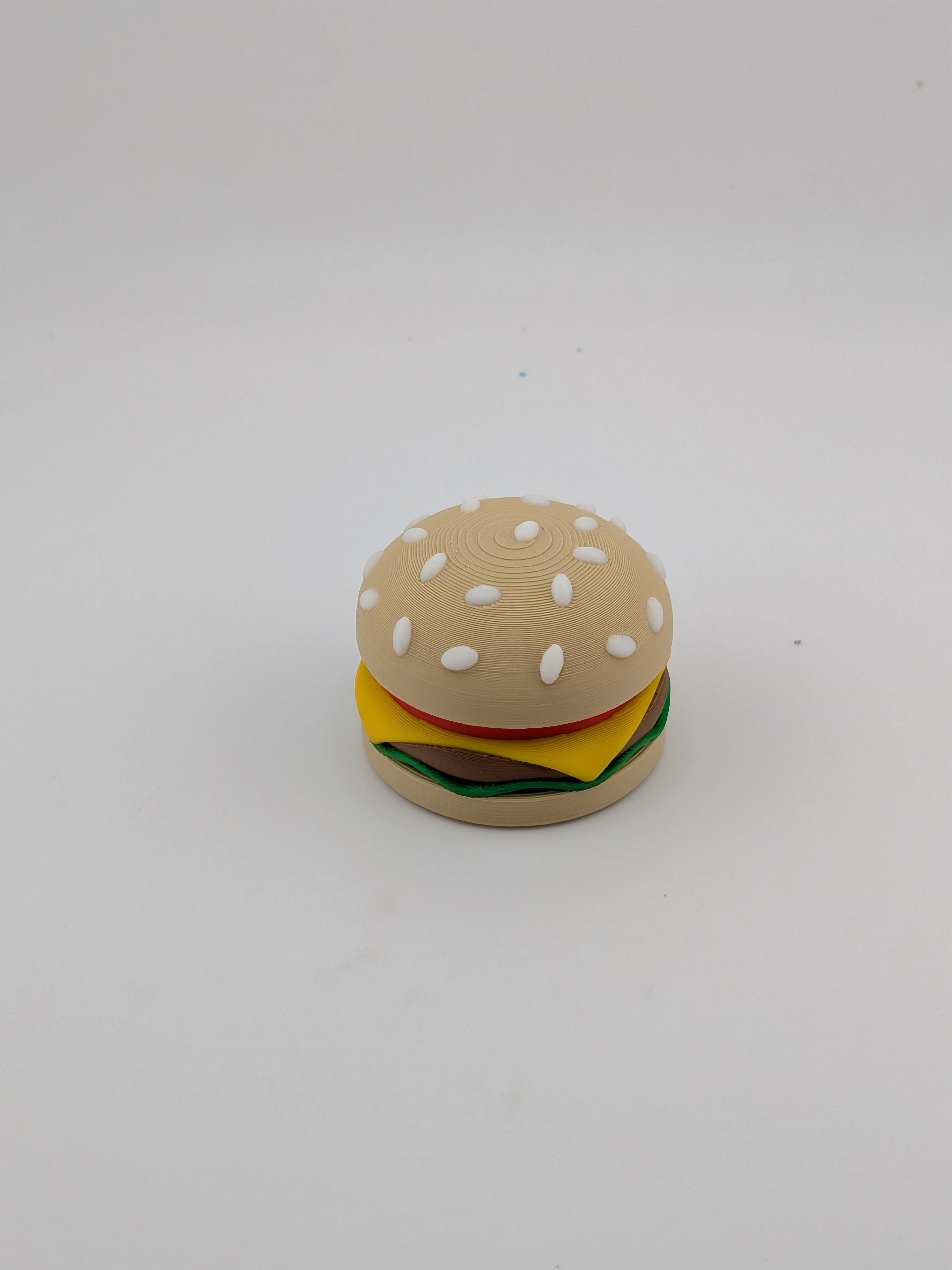 Mechanical Keyboard Switch Hamburger Fidget Clicker Cute Animal Burger Toy