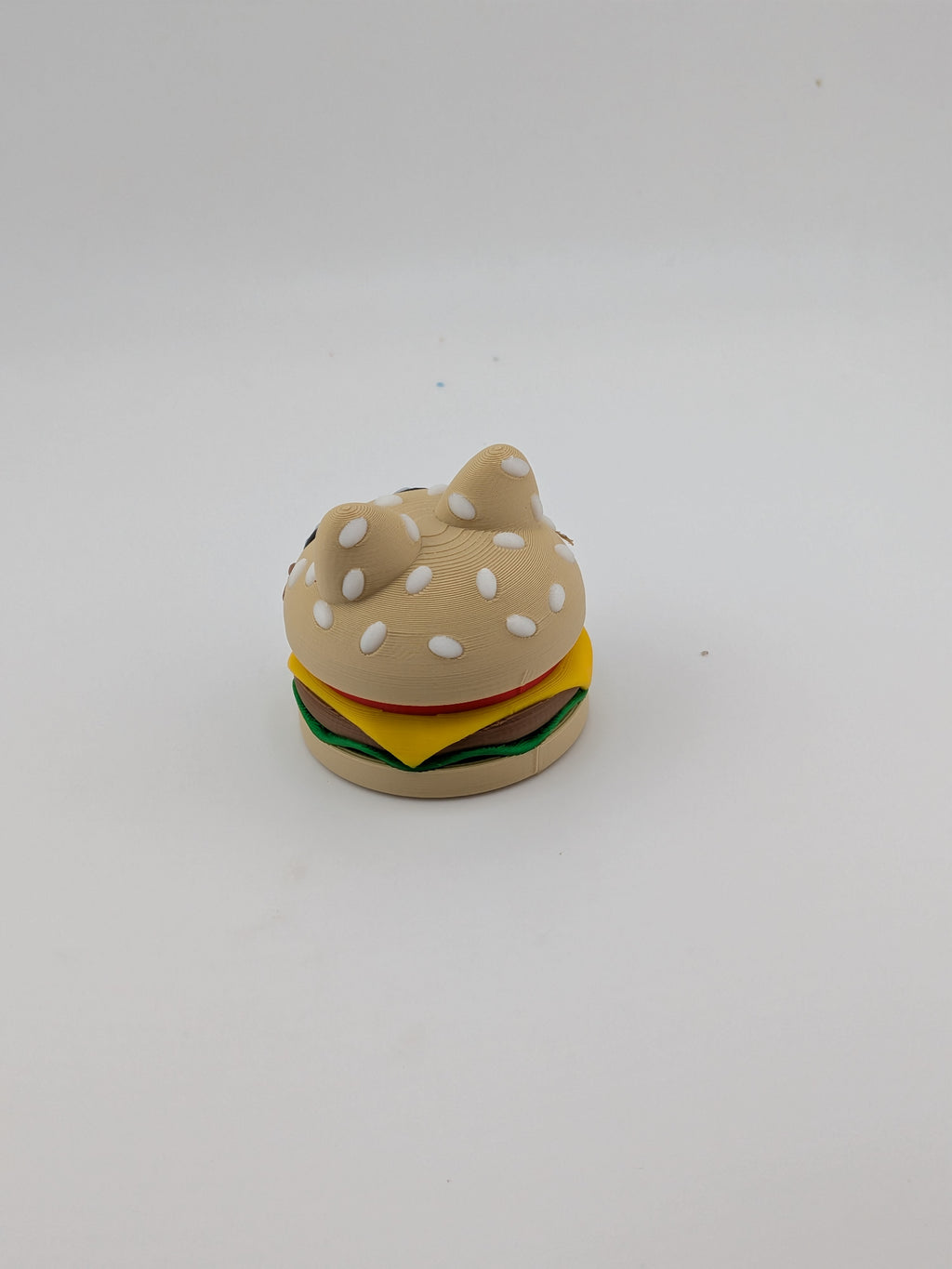 Mechanical Keyboard Switch Hamburger Fidget Clicker Cute Animal Burger Toy