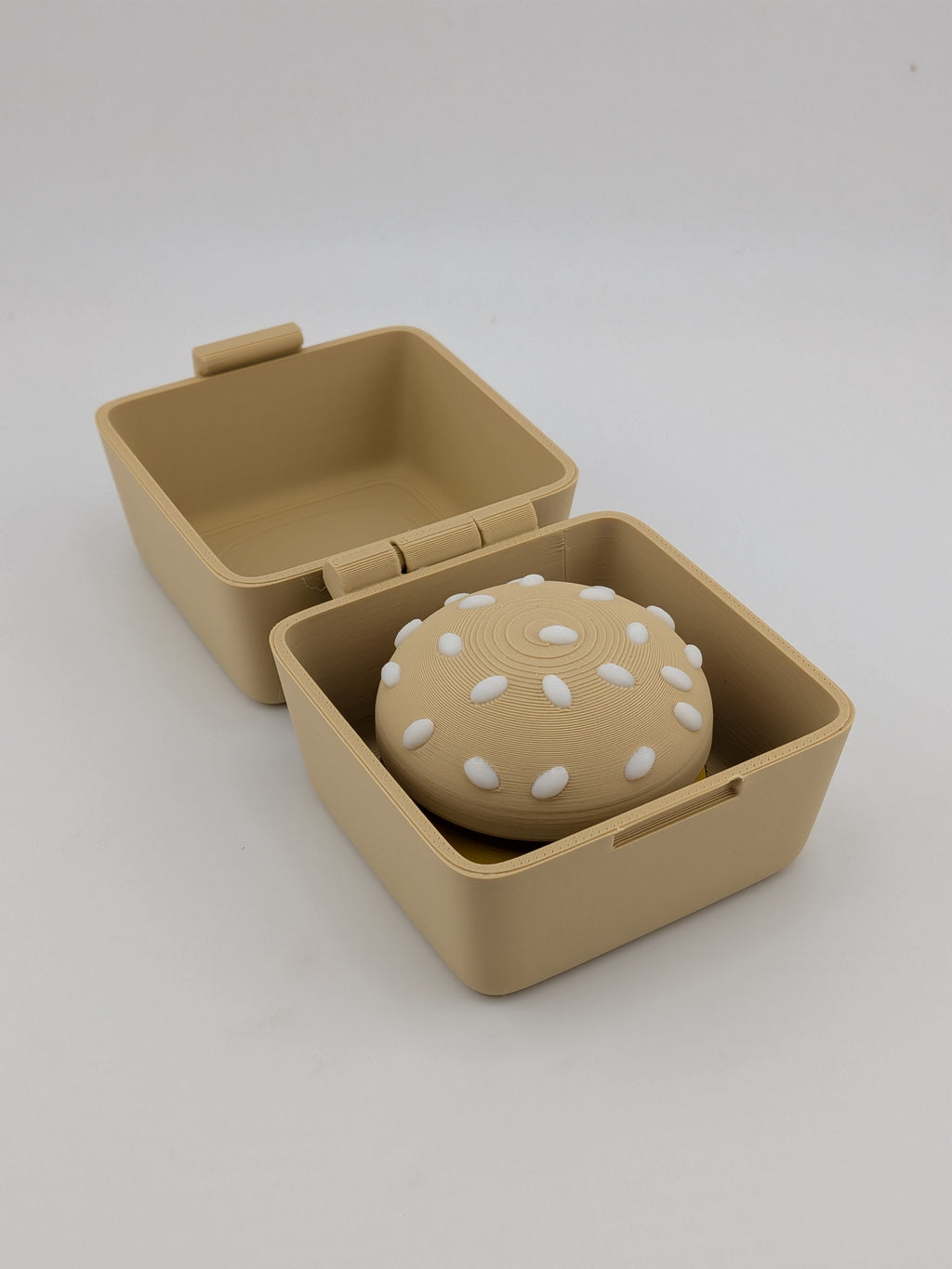Mechanical Keyboard Switch Hamburger Fidget Clicker Cute Animal Burger Toy