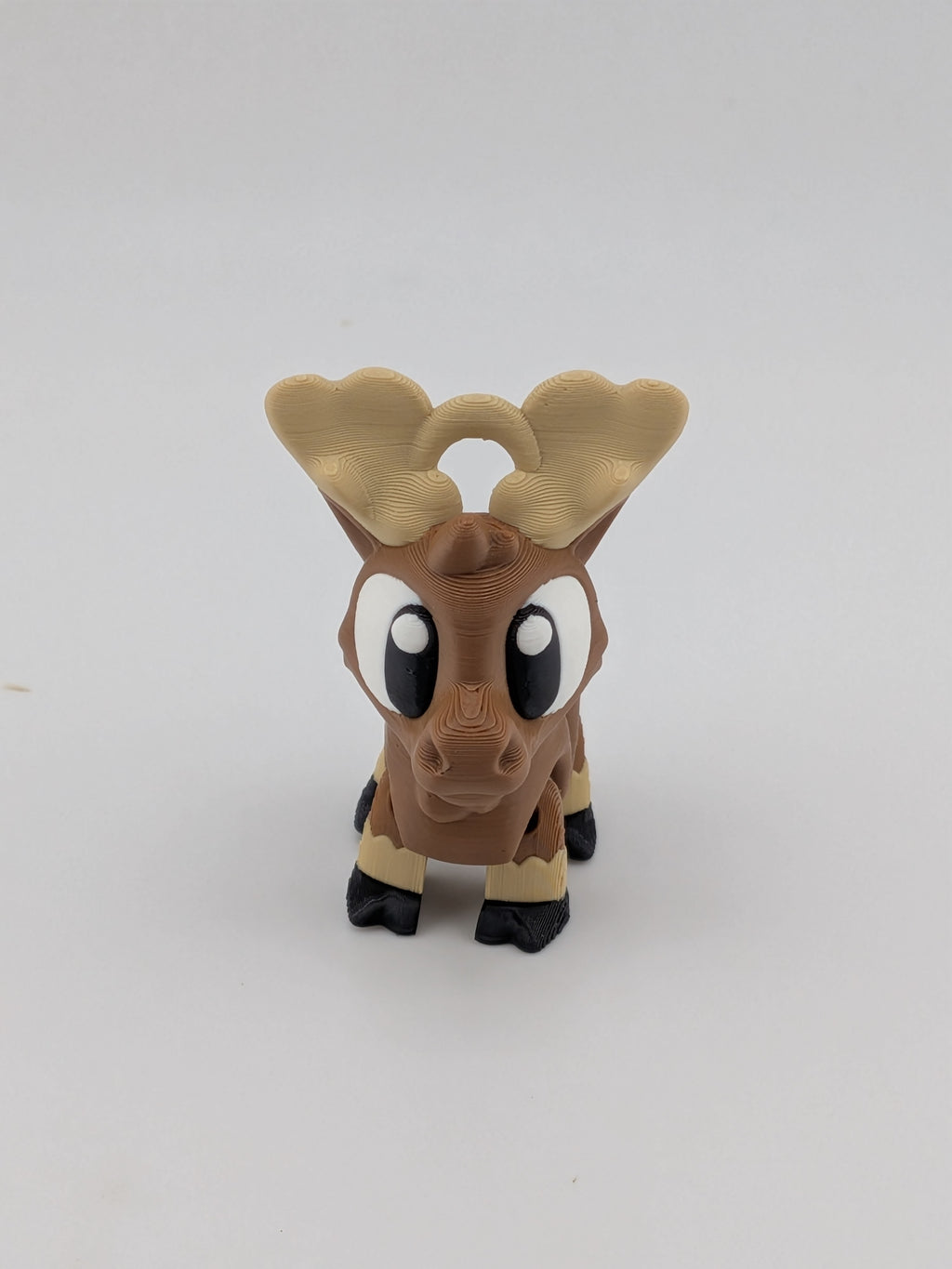 Articulated Moose Keychain Buddy Flexi Moving Head Legs Cute Fidget Toy