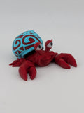 Tattooed Shell Hermit Crab Magnet 3D Printed Cute Refrigerator Crustacean