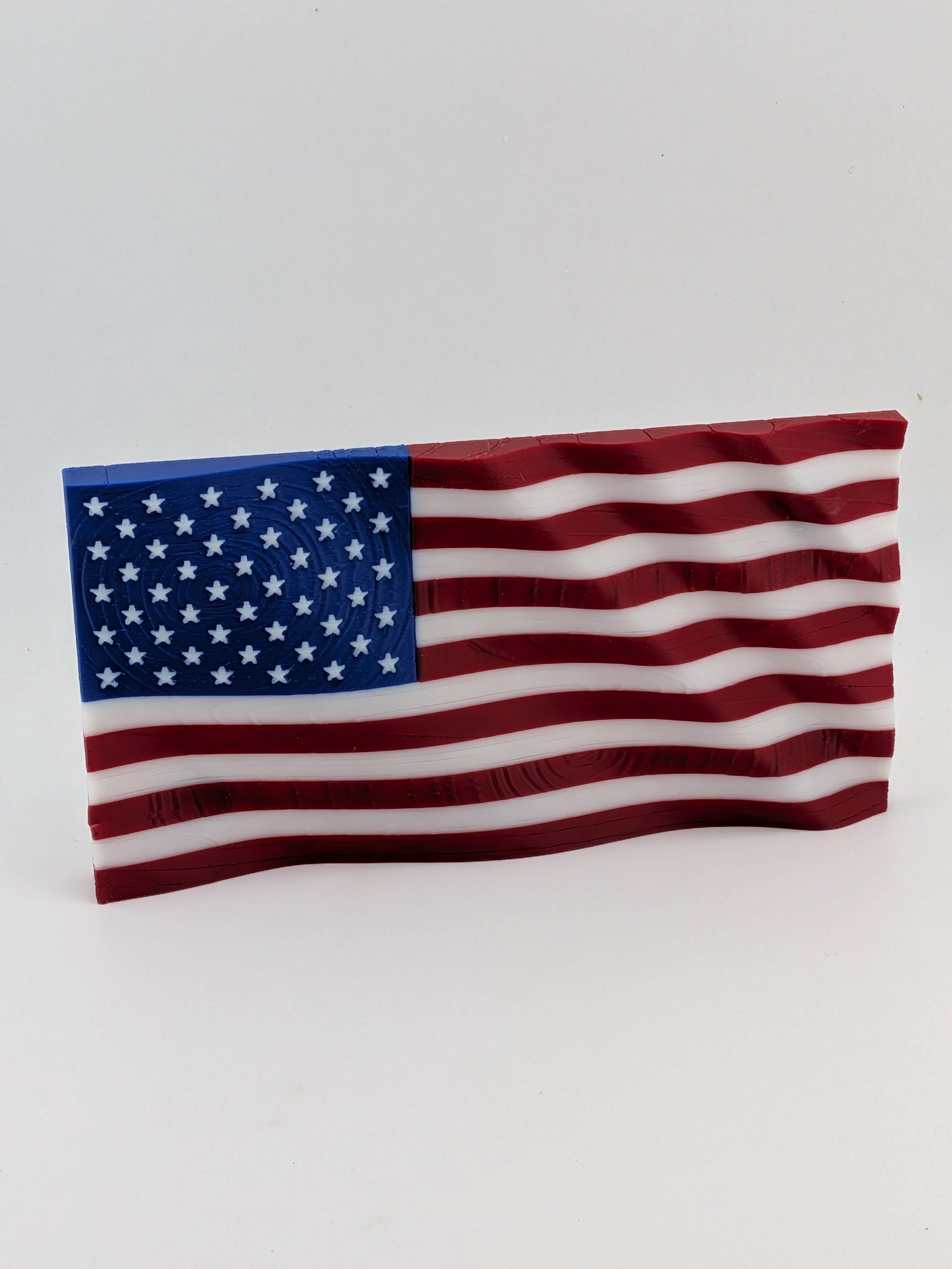 5.5 Inch American Flag Waving Magnet 250th USA Anniversary Historical