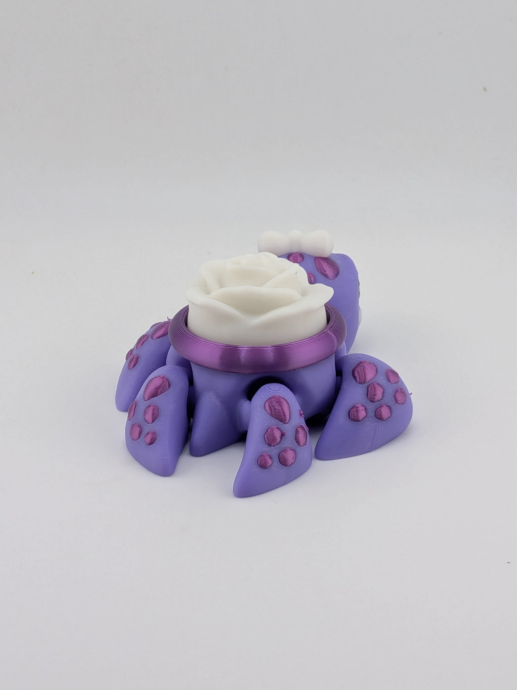 Articulated Sea Turtle Fidget Cute Ocean Animal Flower Shell Clicker Toy
