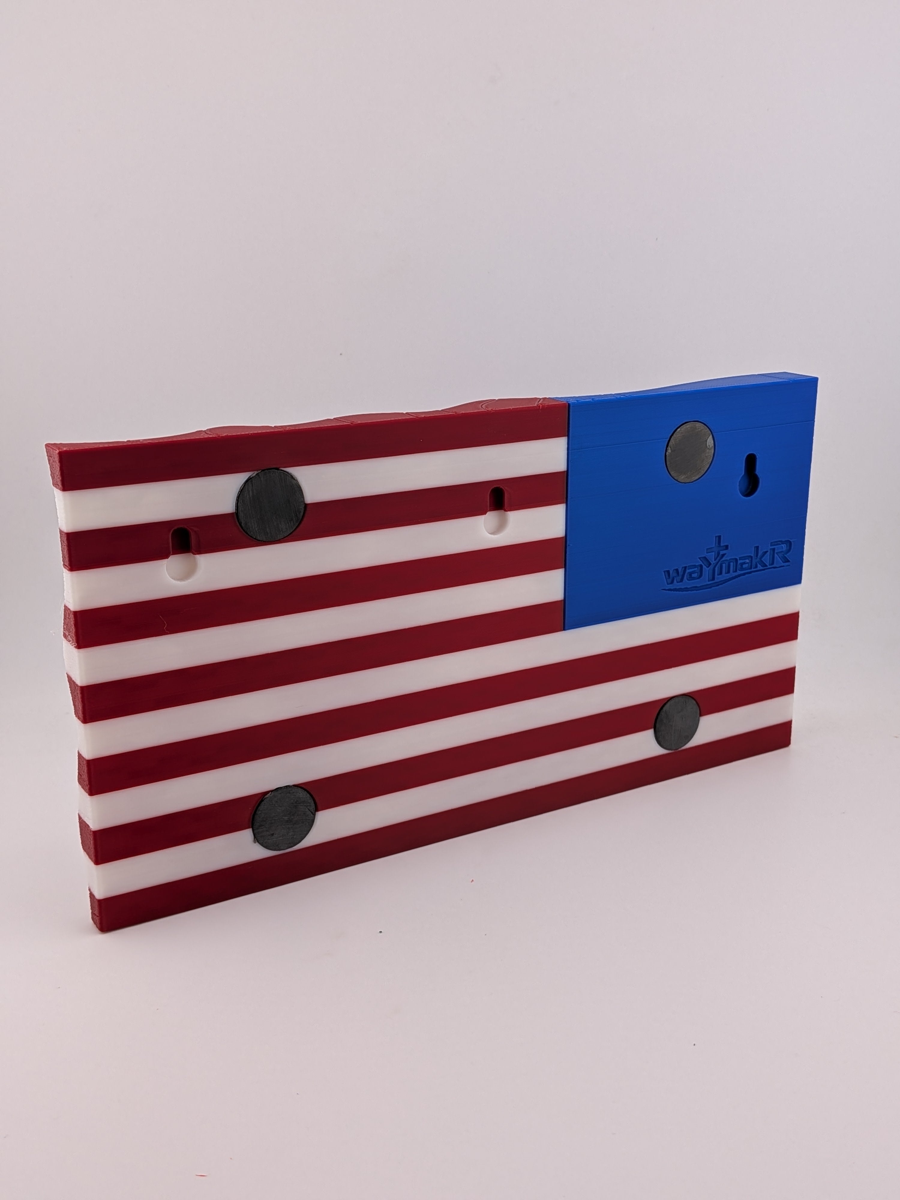 9x5" Large Waving American Flag Wall Mount Magnet 250th Anniversary 1776 2026