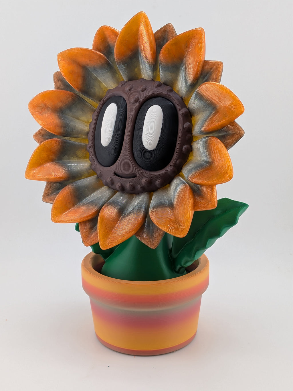 🌻✨ 7.5" Rainbow Sun-Daze Sunflower | Limited Edition BlobLab Art Desk Pet 🌈🎨