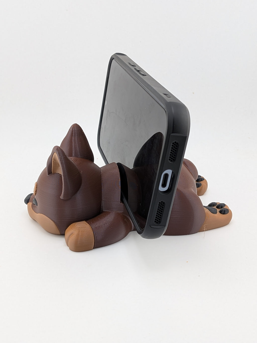Dog Phone Holder Desk Pet Stand Cute Smartphone Dock Fit