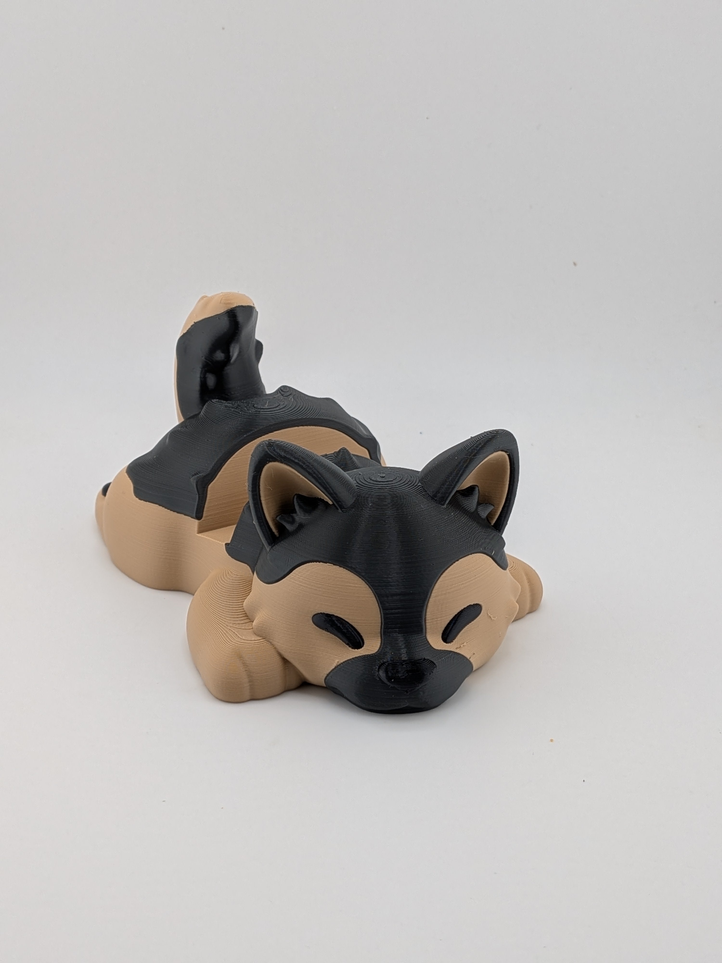 5.75 Inch Dog Phone Holder Corgi Doberman German Shepherd 3D Printed Desk Pet Stand