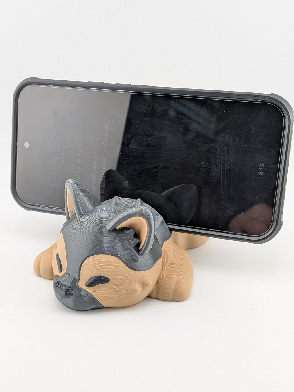 Dog Phone Holder Desk Pet Stand Cute Smartphone Dock Fit