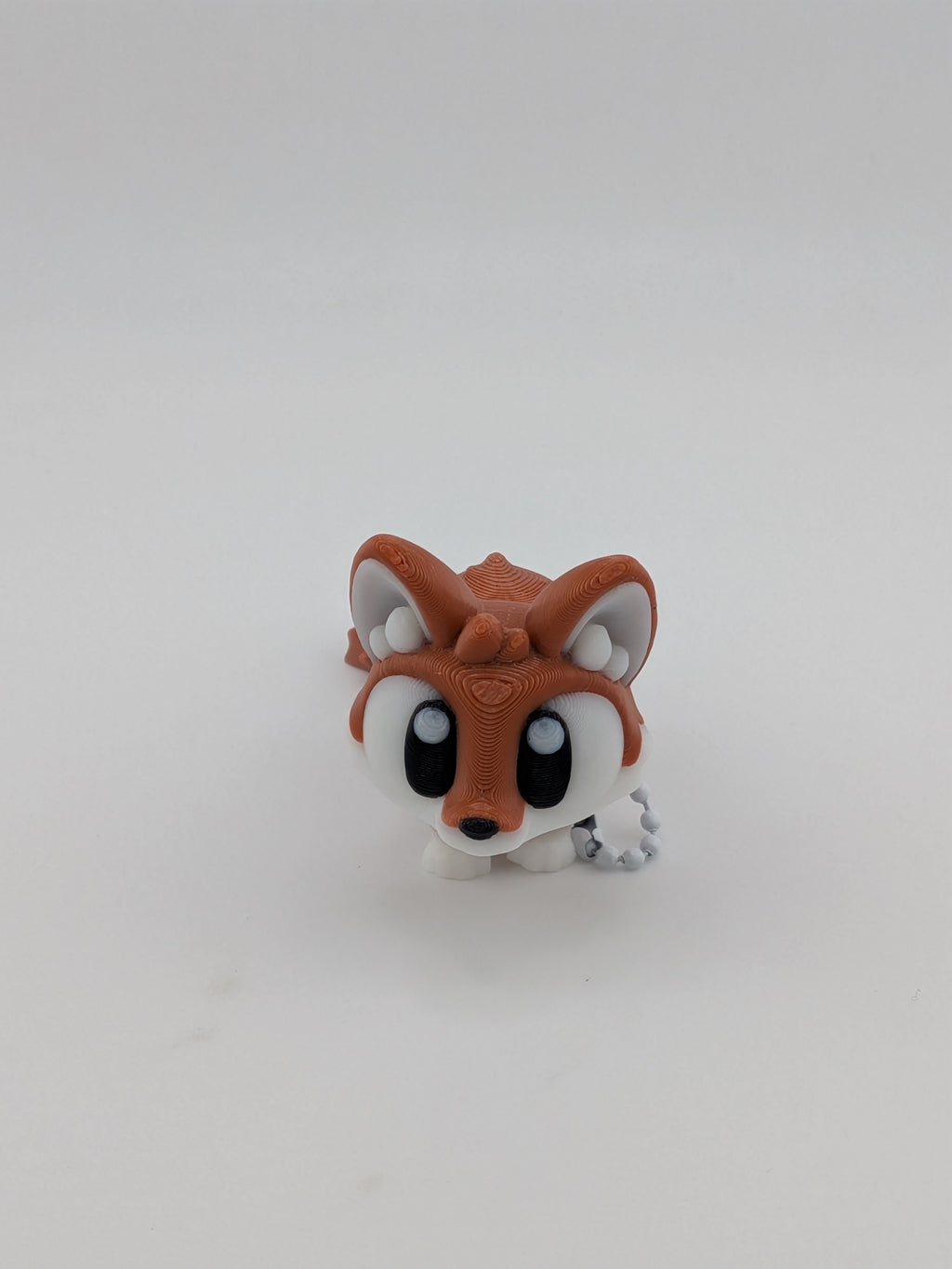 Articulated Fennec Fox Keychain Buddy Cute Flexi Desert Animal Toy