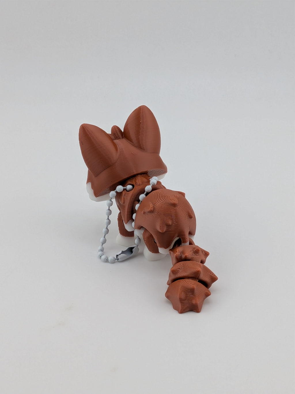 Articulated Fennec Fox Keychain Buddy Cute Flexi Desert Animal Toy