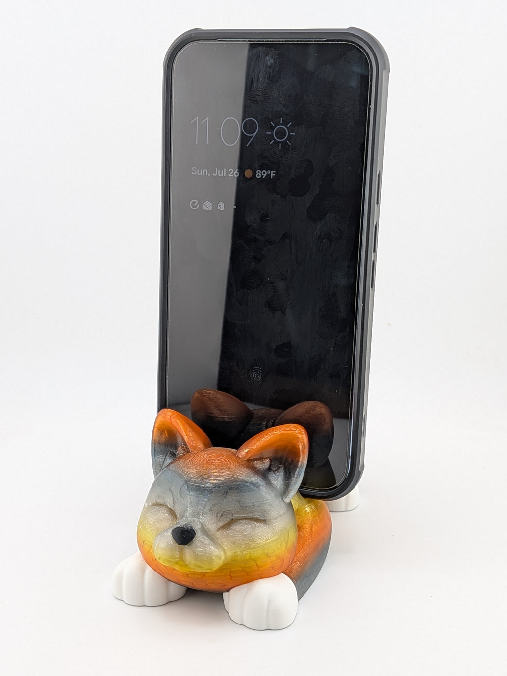 Stretching Kitty Phone Holder Cute Cat Desk Pet Smartphone Cradle XL Fit