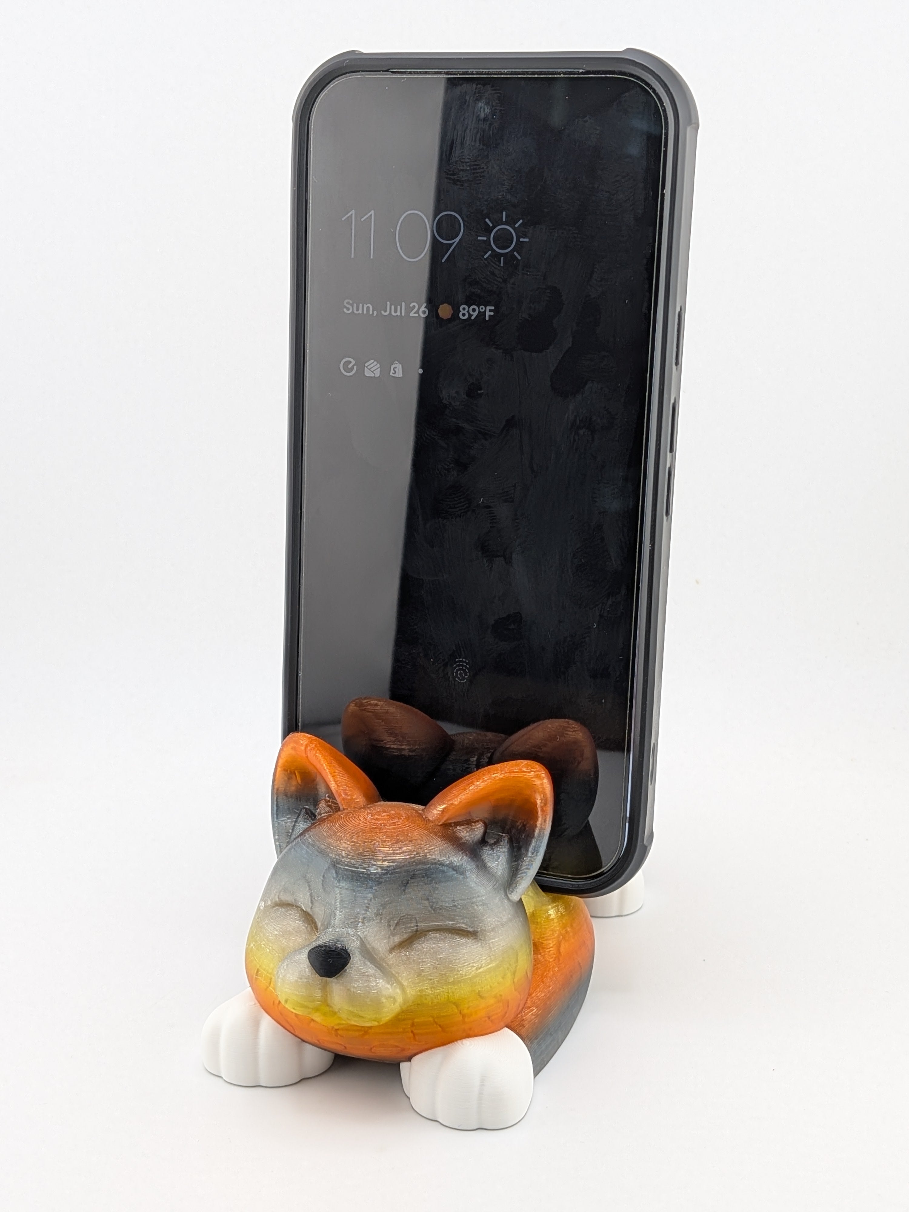 Stretching Kitty Phone Holder Cute Cat Desk Pet Smartphone Cradle XL Fit