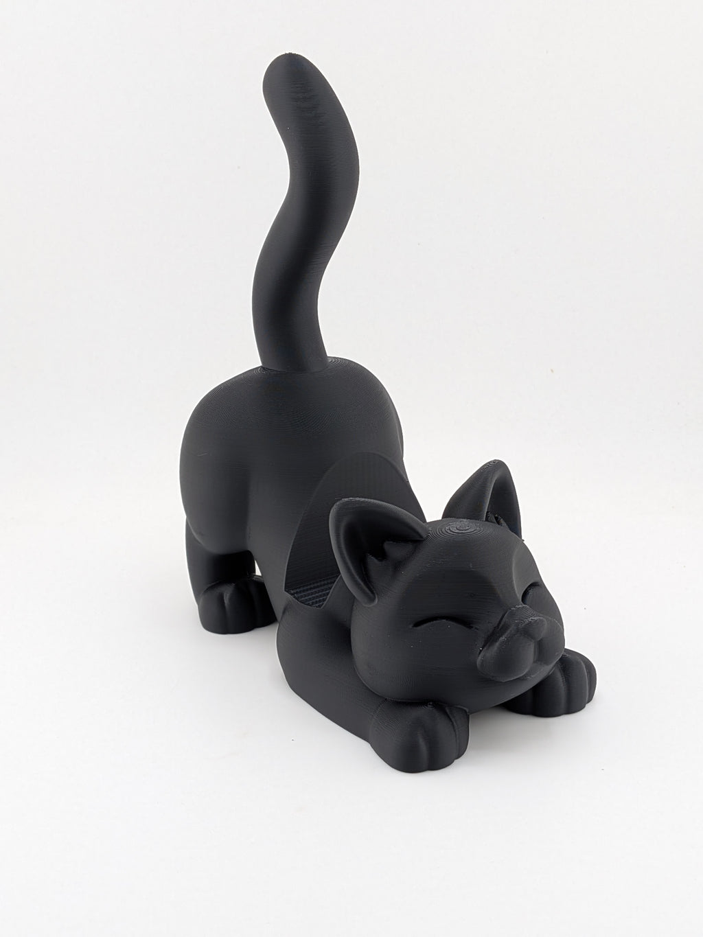 Stretching Kitty Phone Holder Cute Cat Desk Pet Smartphone Cradle XL Fit