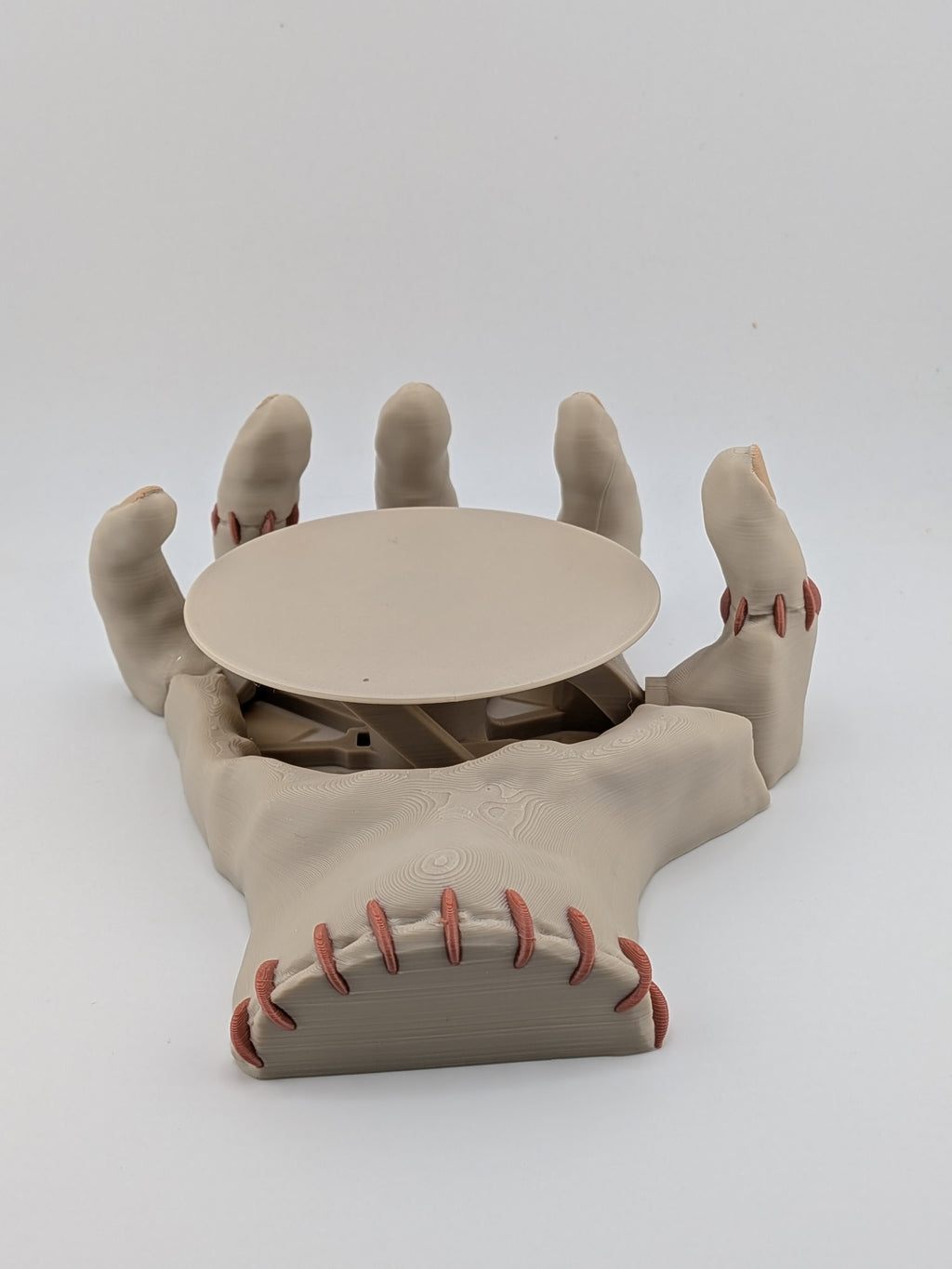 Mug Hand Self-Adjusting Coaster Kinetic Monster Hand Drink Holder