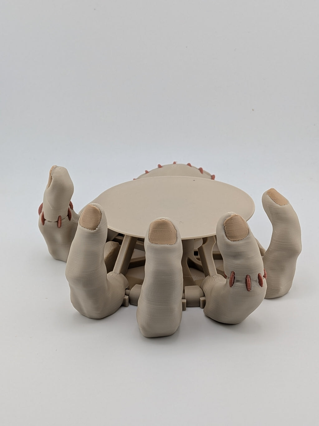 Mug Hand Self-Adjusting Coaster Kinetic Monster Hand Drink Holder