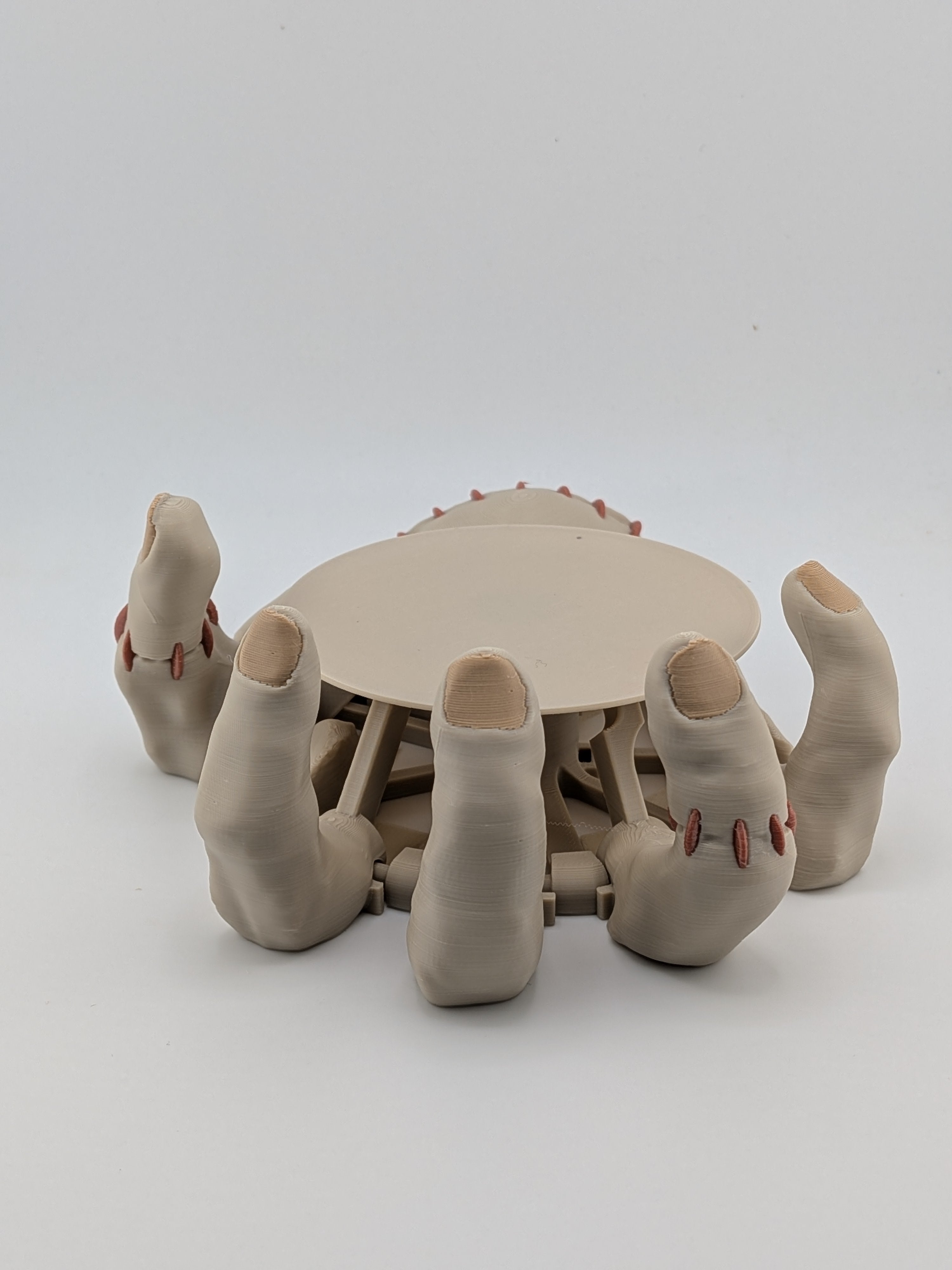 Mug Hand Self-Adjusting Coaster Kinetic Monster Hand Drink Holder