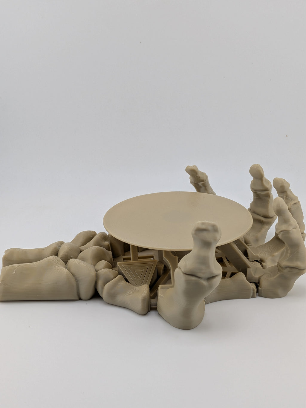 Skeleton Hand Self-Adjusting Coaster Kinetic Halloween Drink Holder