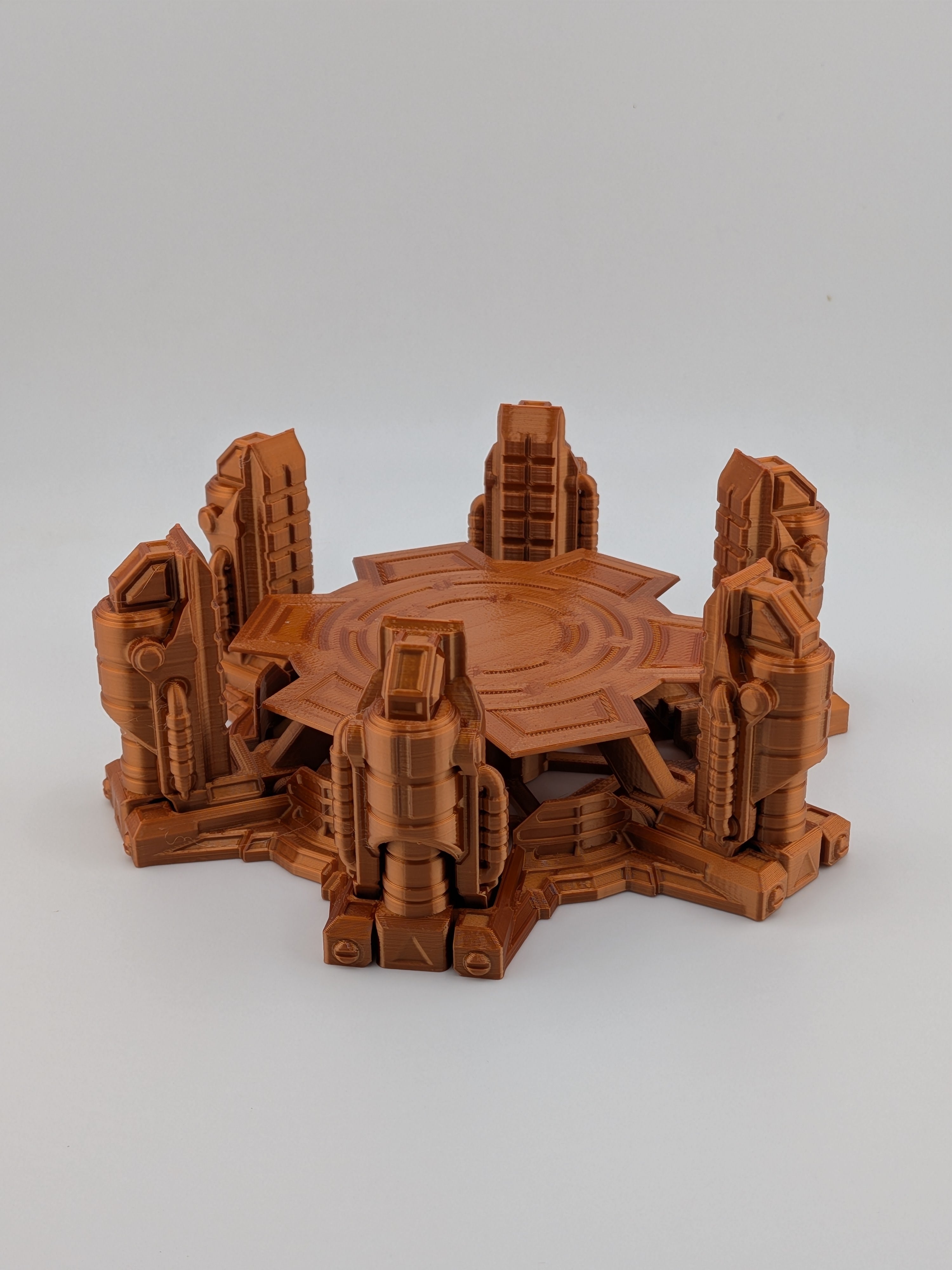 HEX-GRIP Self-Adjusting Coaster Kinetic Sci-Fi Mech Drink Holder