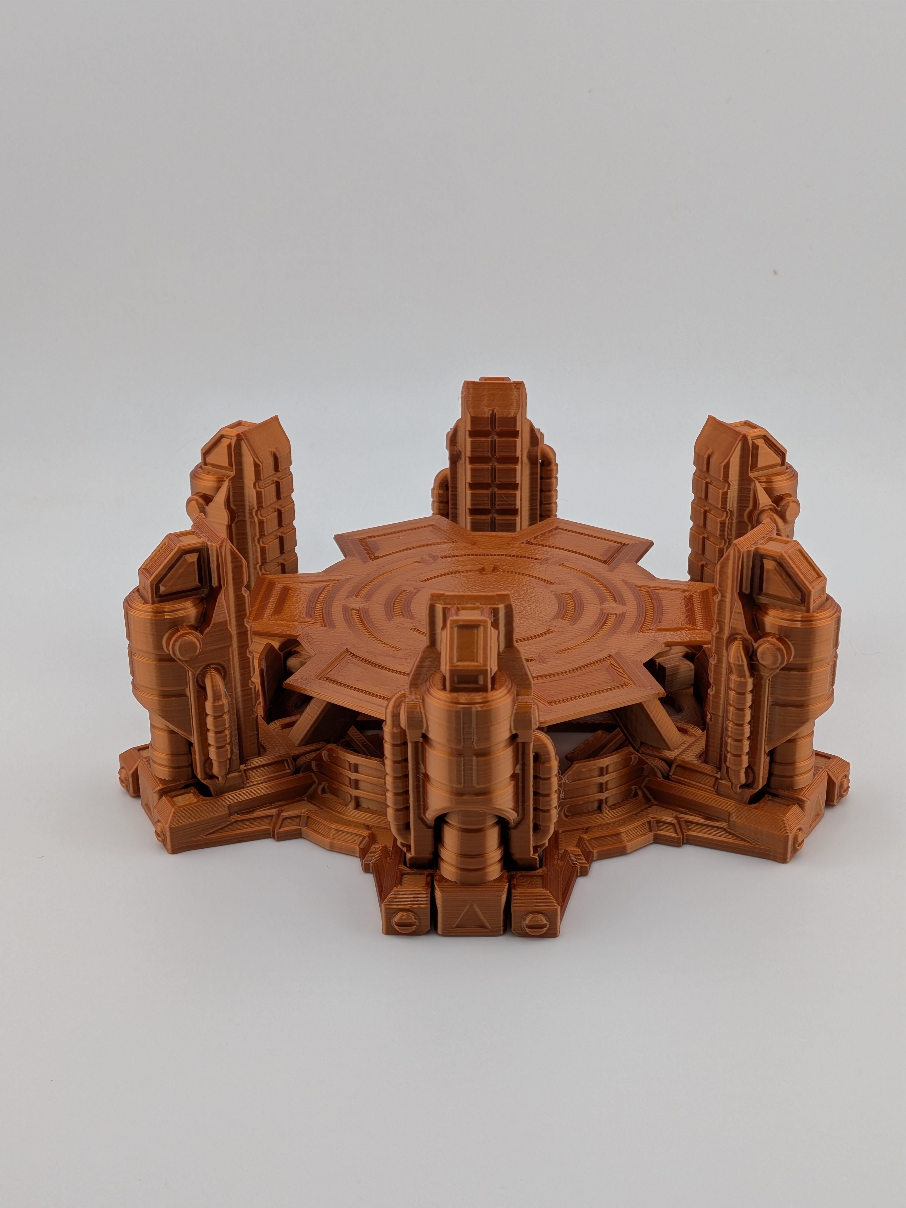 HEX-GRIP Self-Adjusting Coaster Kinetic Sci-Fi Mech Drink Holder
