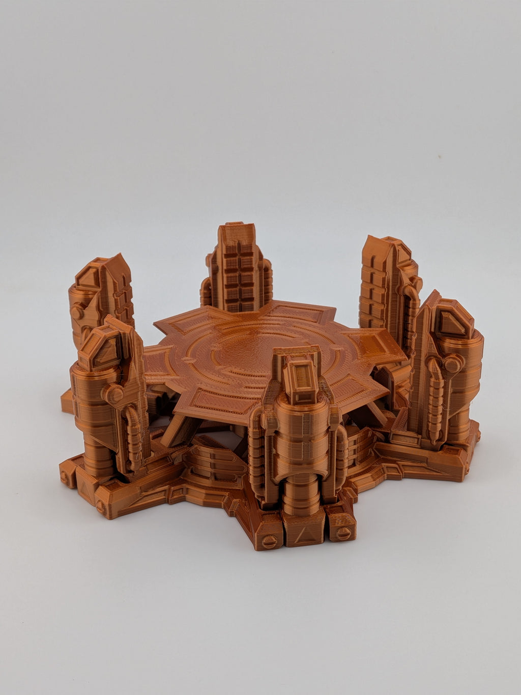 HEX-GRIP Self-Adjusting Coaster Kinetic Sci-Fi Mech Drink Holder