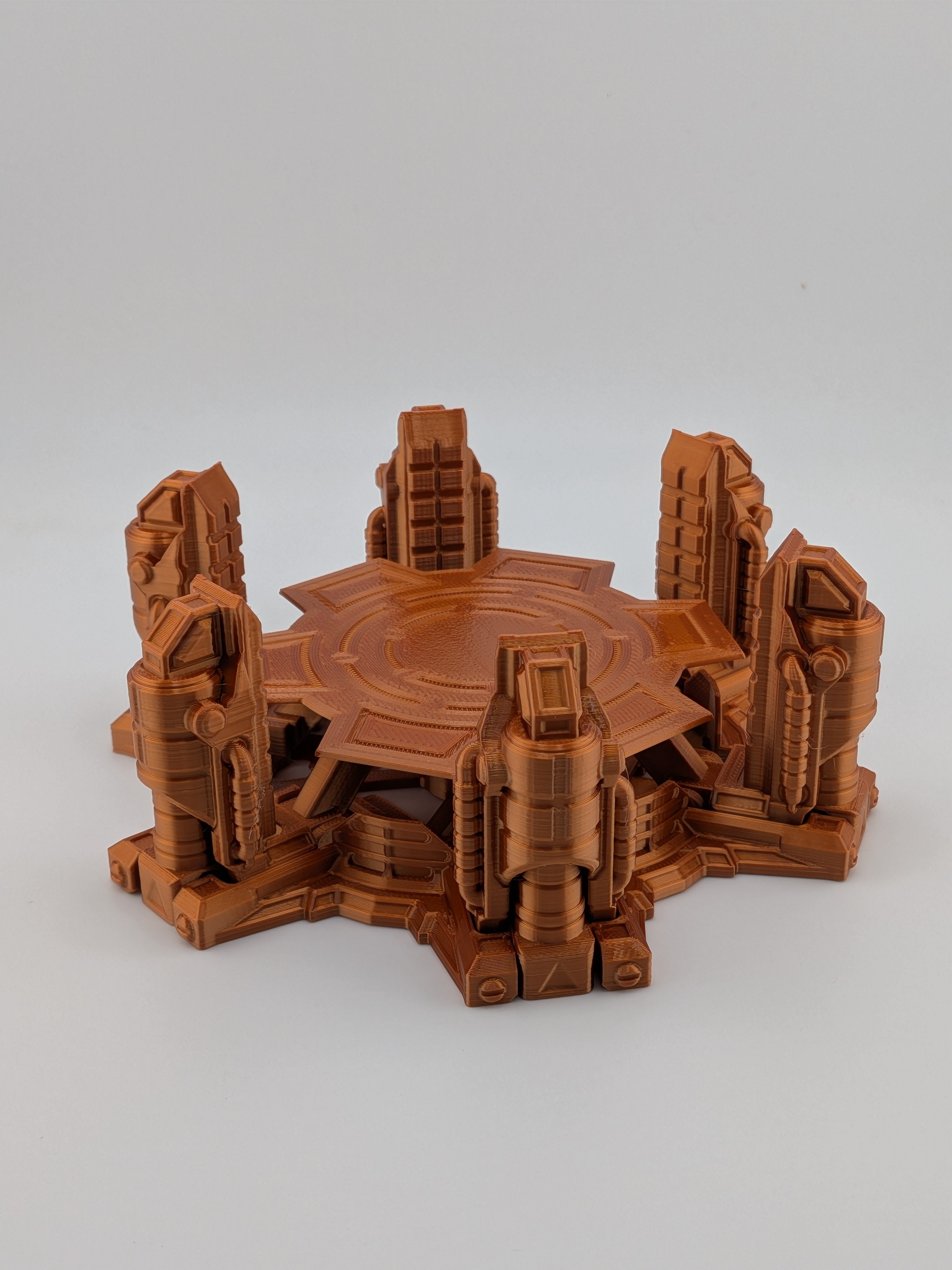 HEX-GRIP Self-Adjusting Coaster Kinetic Sci-Fi Mech Drink Holder