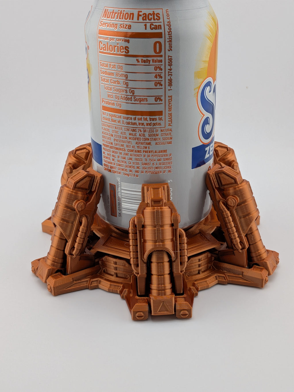 HEX-GRIP Self-Adjusting Coaster Kinetic Sci-Fi Mech Drink Holder