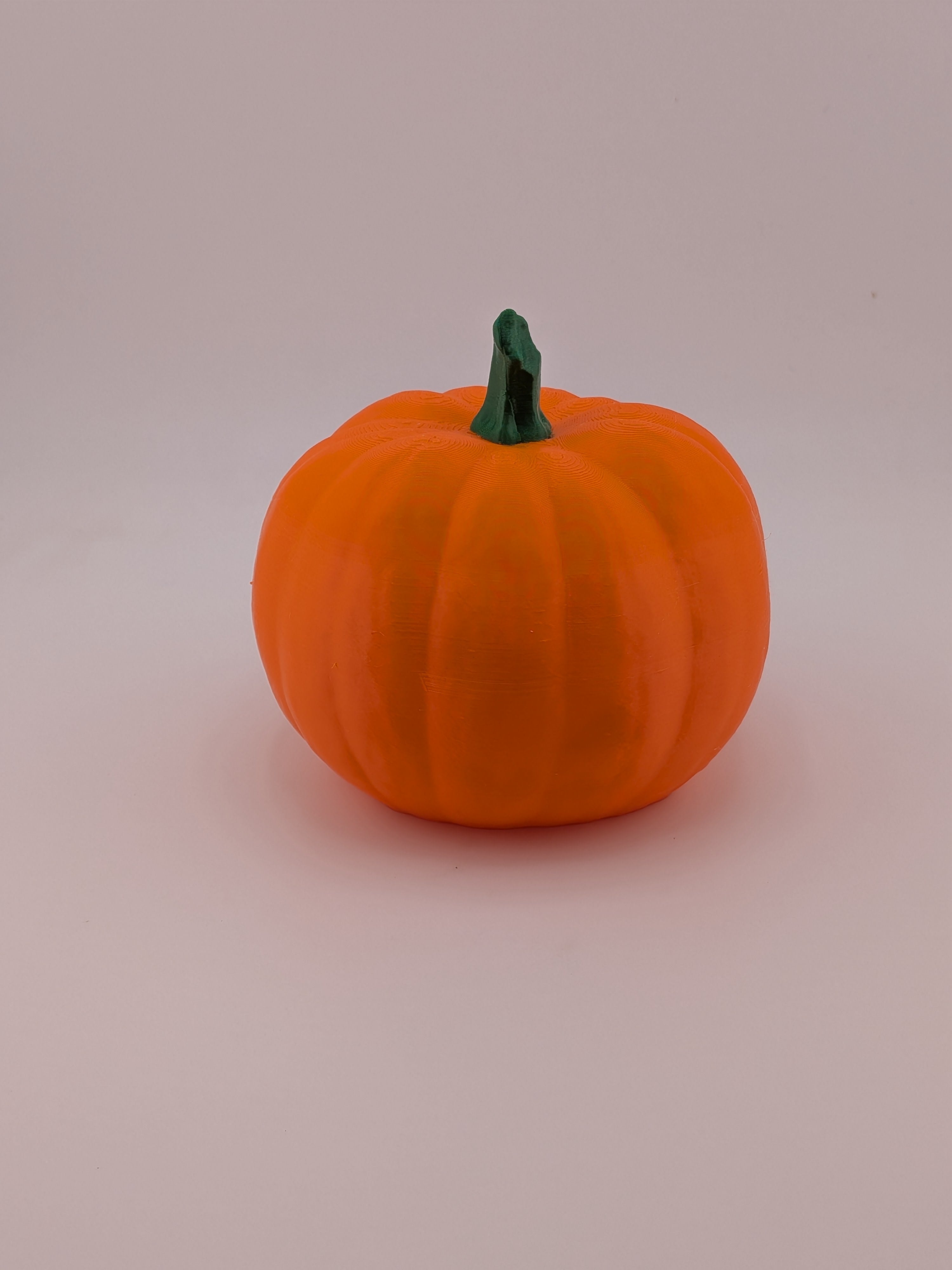 Hidden Lithophane Shadow Pumpkin Glowing Halloween Jack-o'-Lantern Decor