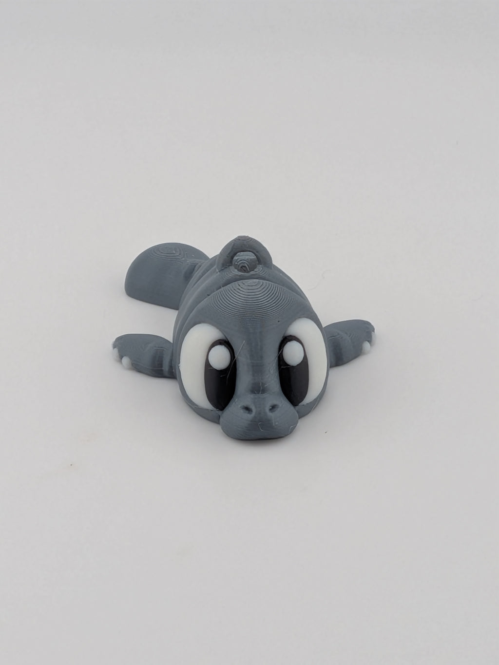 Articulated Manatee Keychain Buddy Cute Flexi Sea Cow Bag Charm